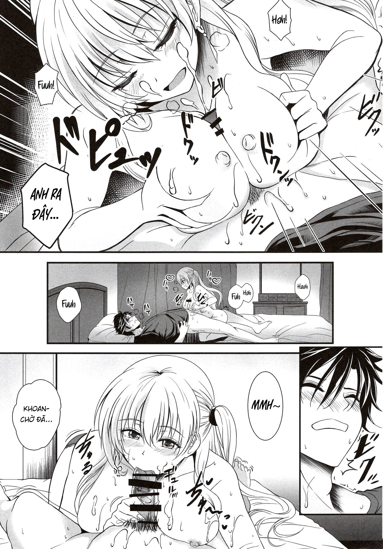 Đọc truyện hentai Kì Nghỉ Hạnh Phúc! - Chap 2 (END)