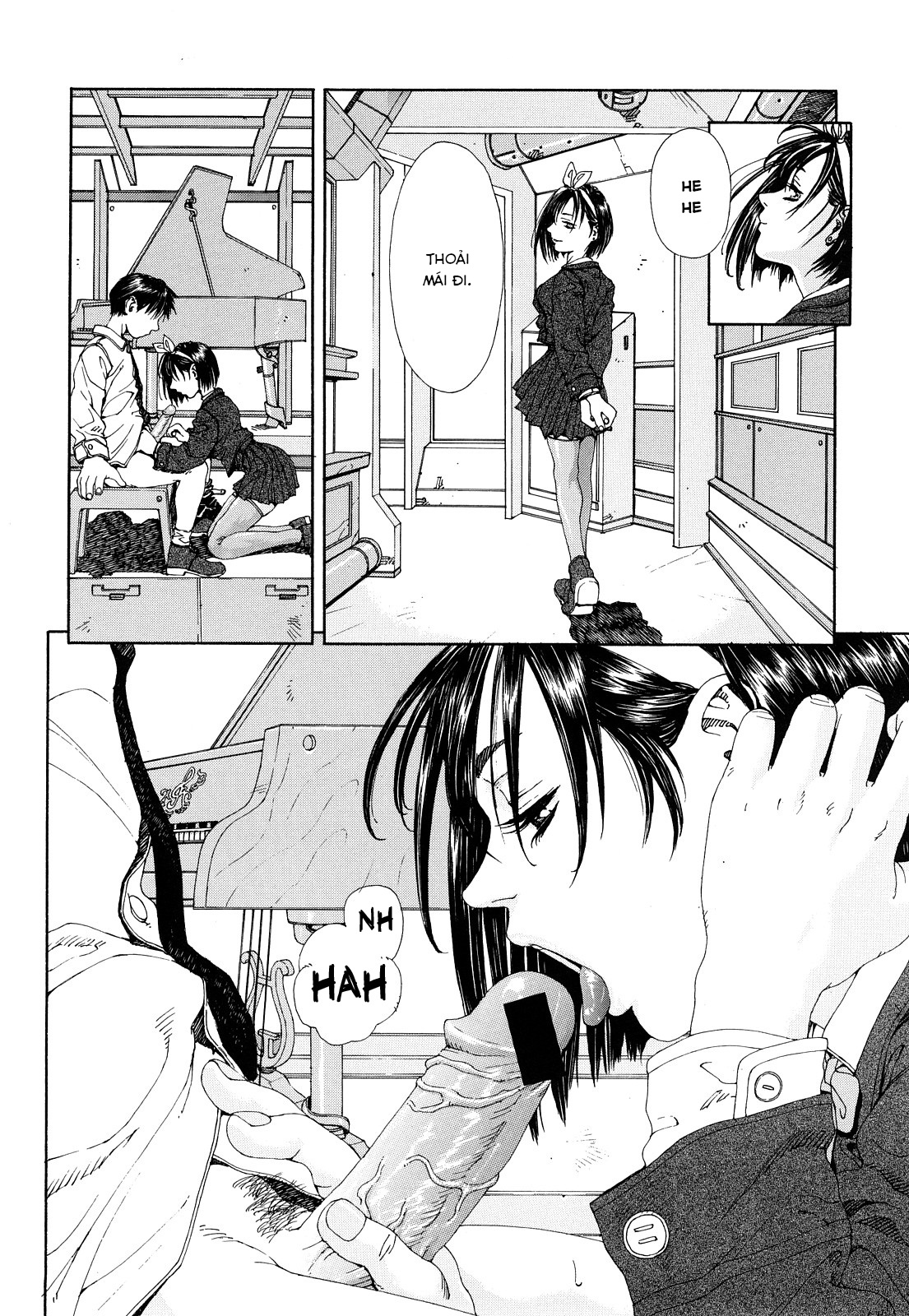 Đọc truyện hentai Stringendo - Chap 2 Tiếp tục bú