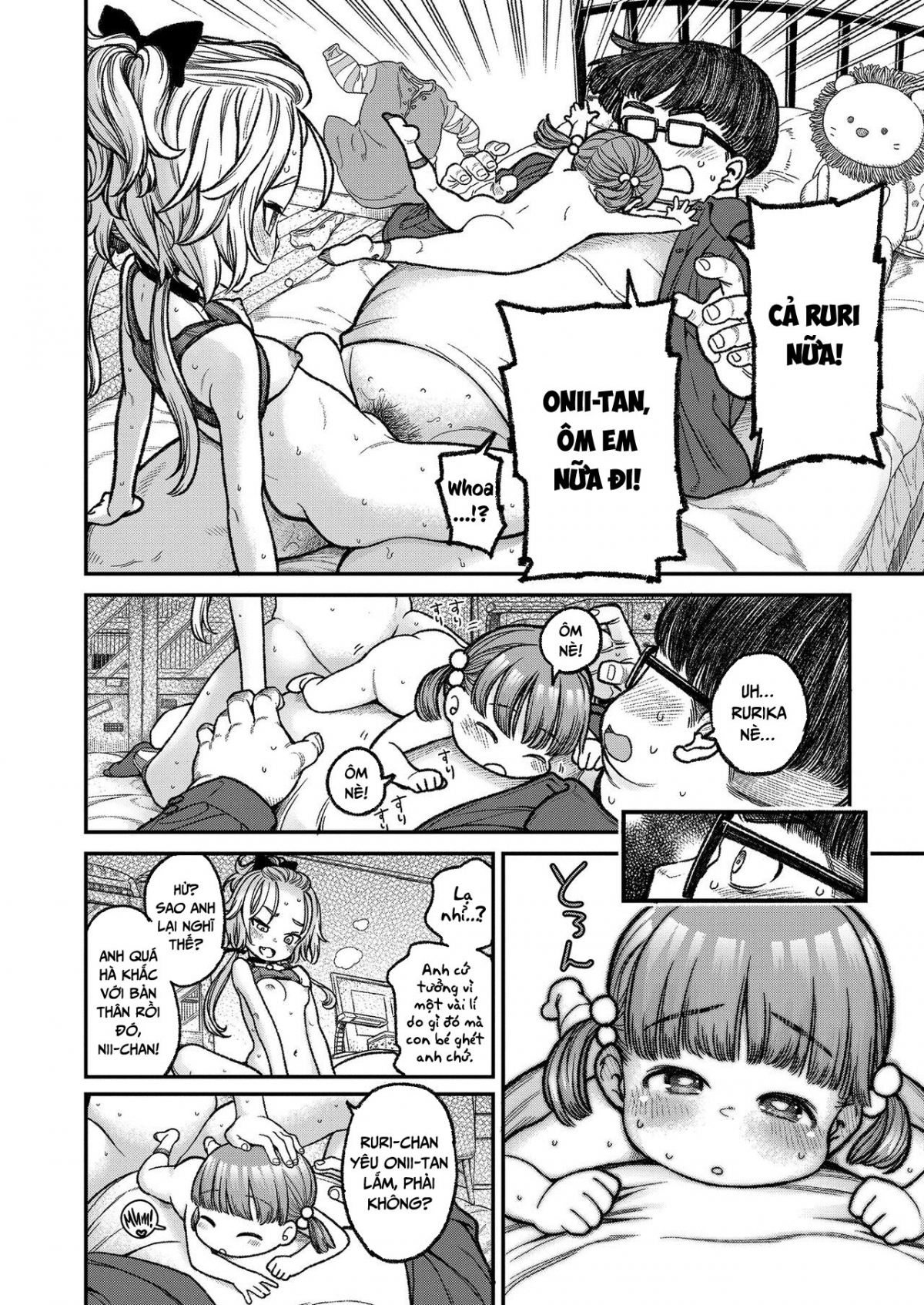 Đọc truyện hentai Đứa em gái hư hỏng dẫn trai về nhà - Oneshot