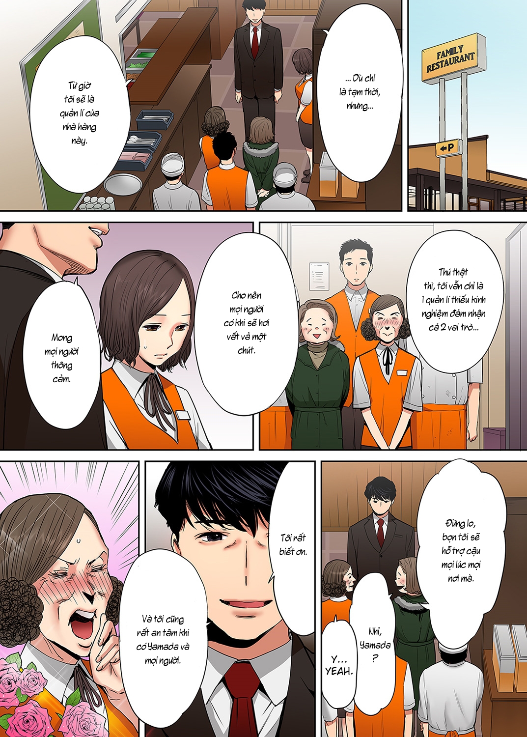 Đọc truyện hentai Cấp dưới của chồng làm tôi ra lênh láng... Ngoại tình thật là sướng đến điên đảo. - Chap 5: Tình tay ba, Okamoto dưới trướng