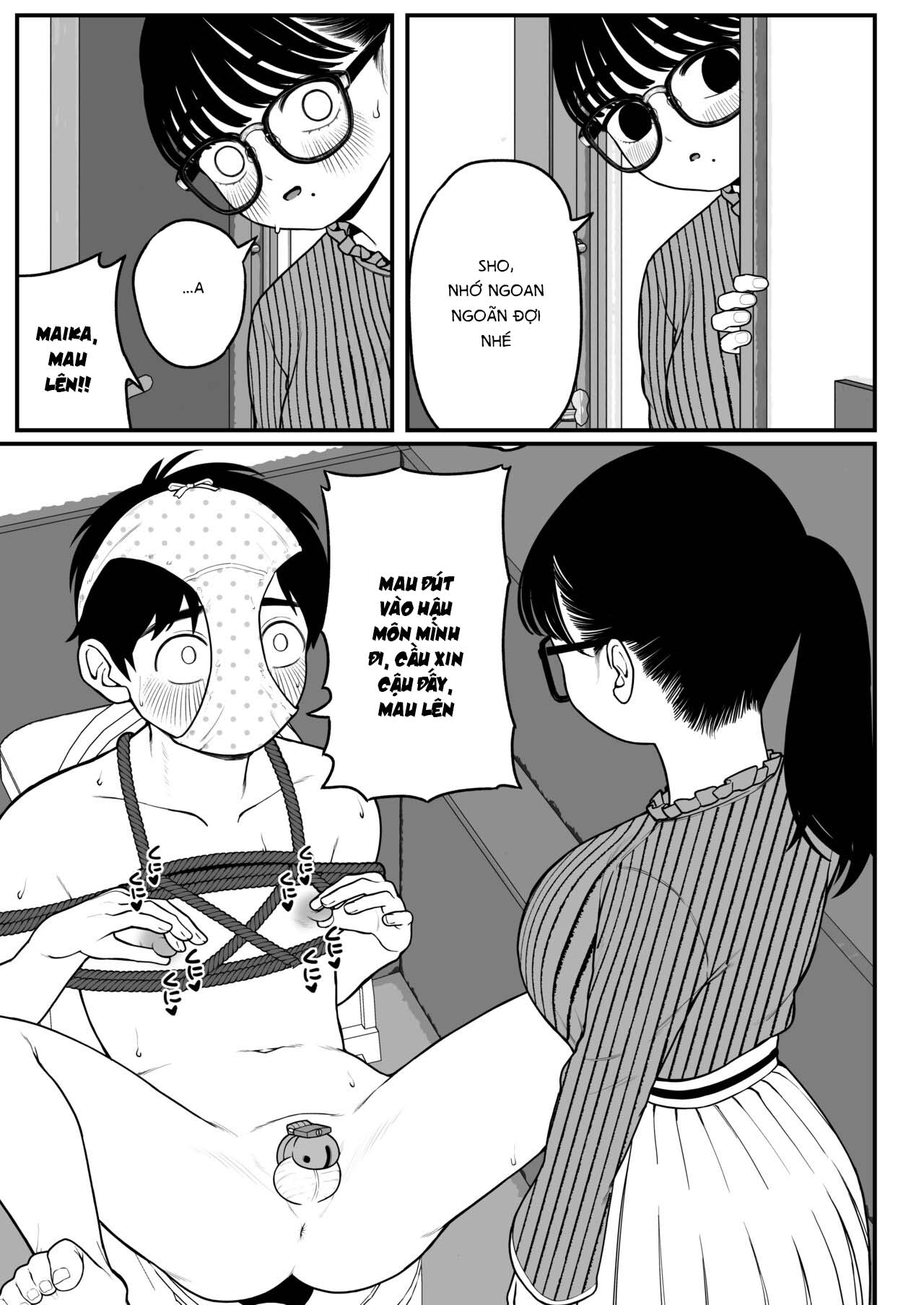 Đọc truyện hentai Kỳ nghỉ đông của tôi, bạn gái và chồng phần 2 - Chap 1