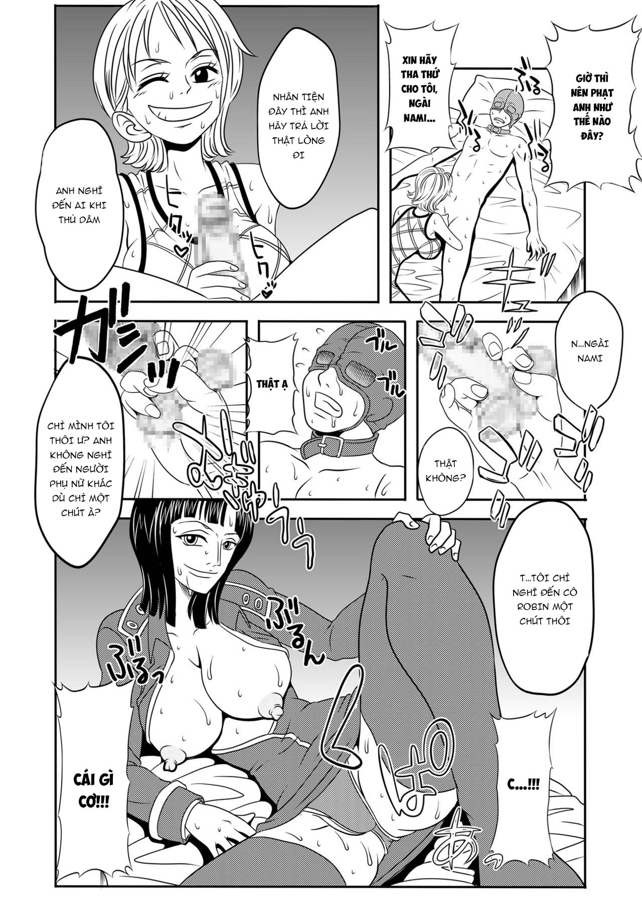 Đọc truyện hentai Những người có khả năng Nukinuki no Mi - Oneshot