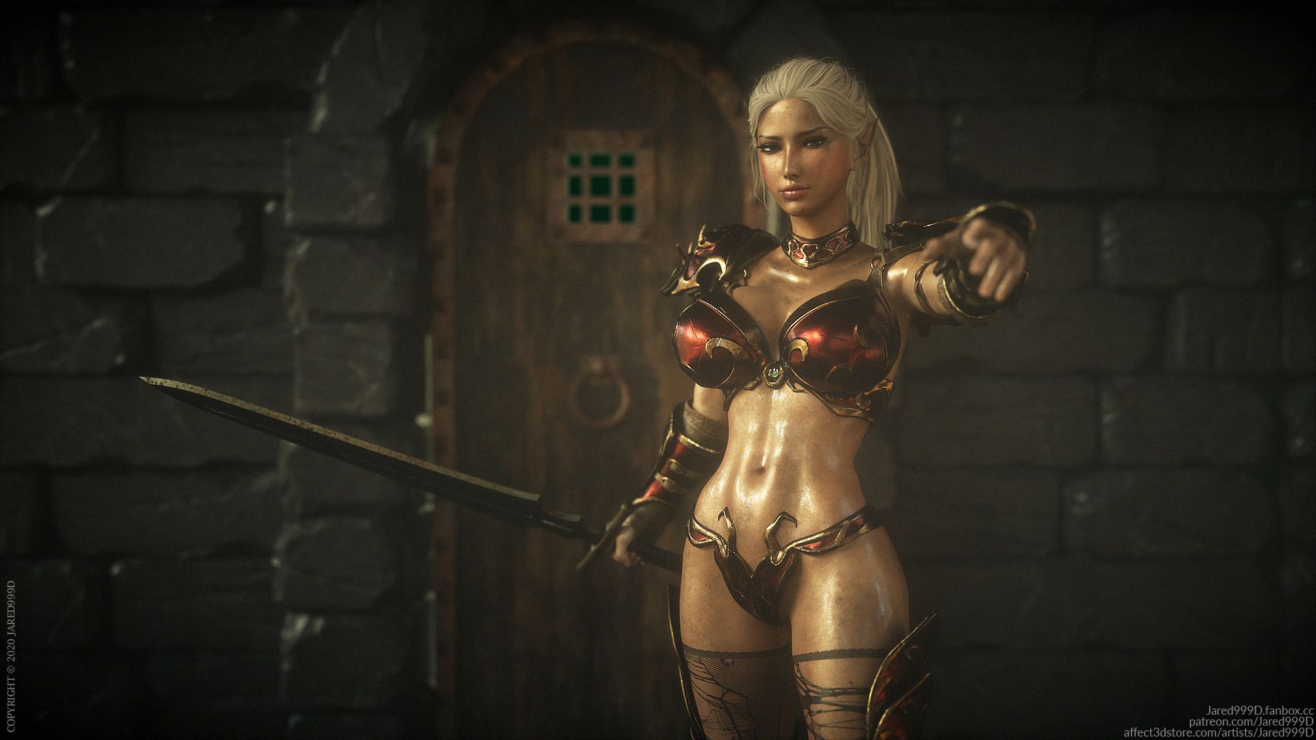 Đọc truyện hentai Elf Slave - Chapter 7: Double Trouble