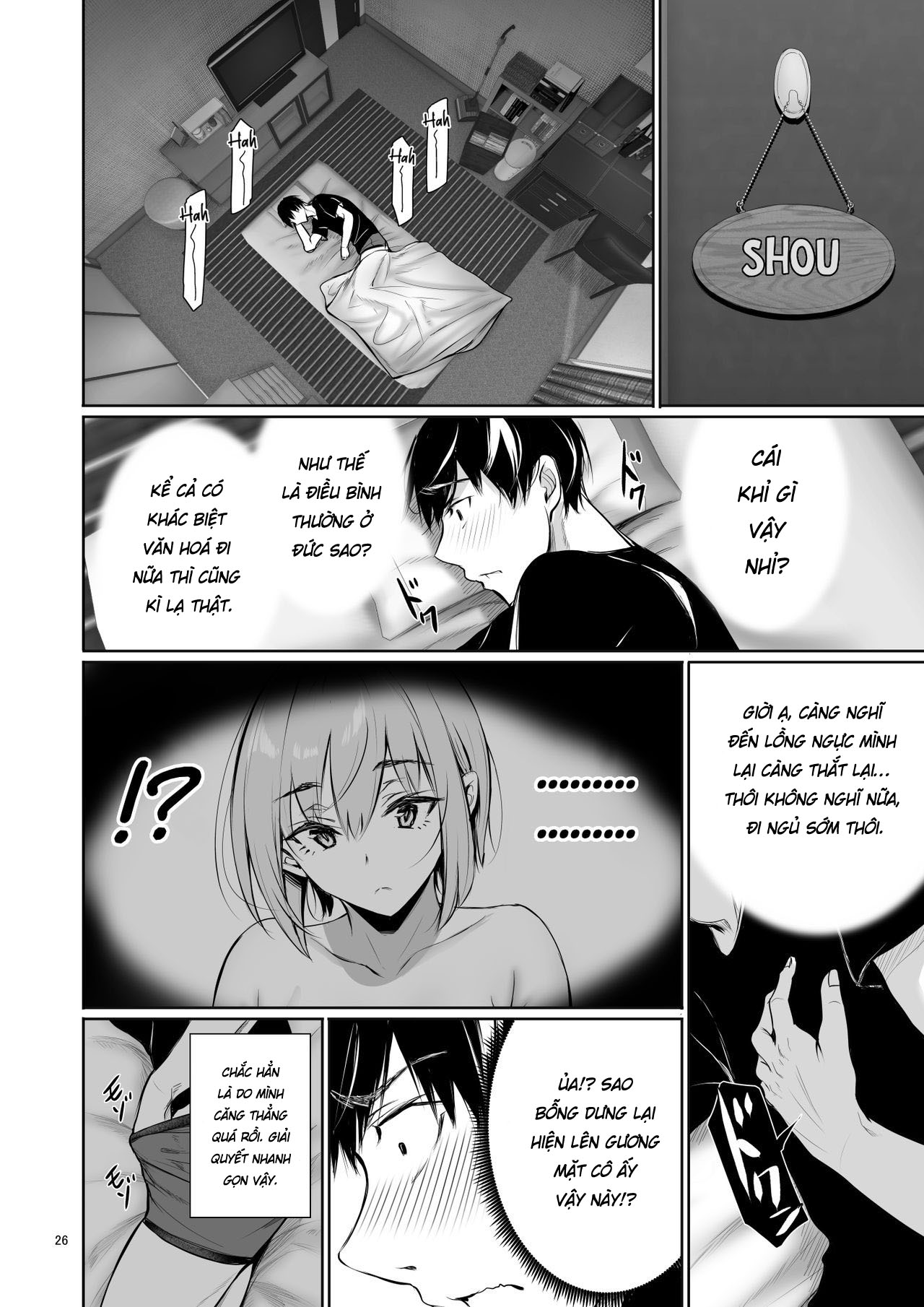 Đọc truyện hentai Homestay-chu no Doitsu Musume ga Issho ni Furo ni Haitte Kuru Wake - Oneshot