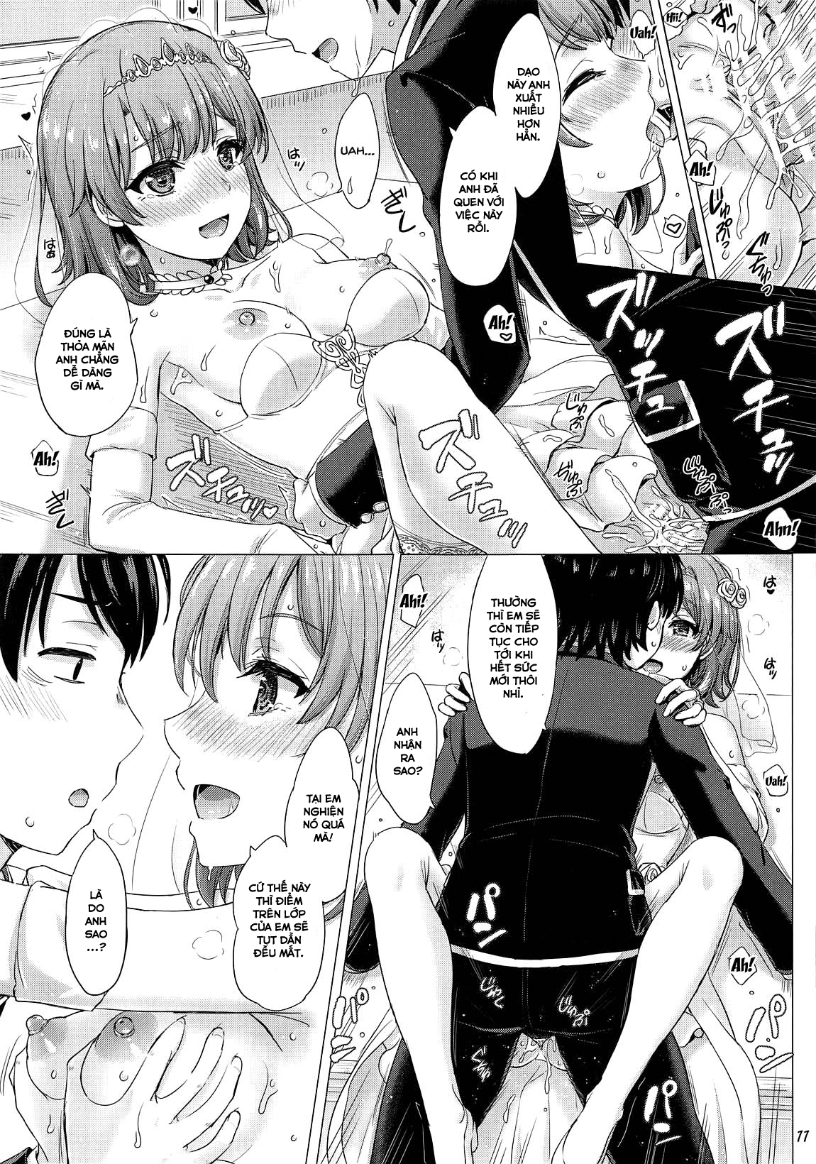 Đọc truyện hentai Làm Tình Với Iroha Trong Bộ Váy Cưới - Oneshot