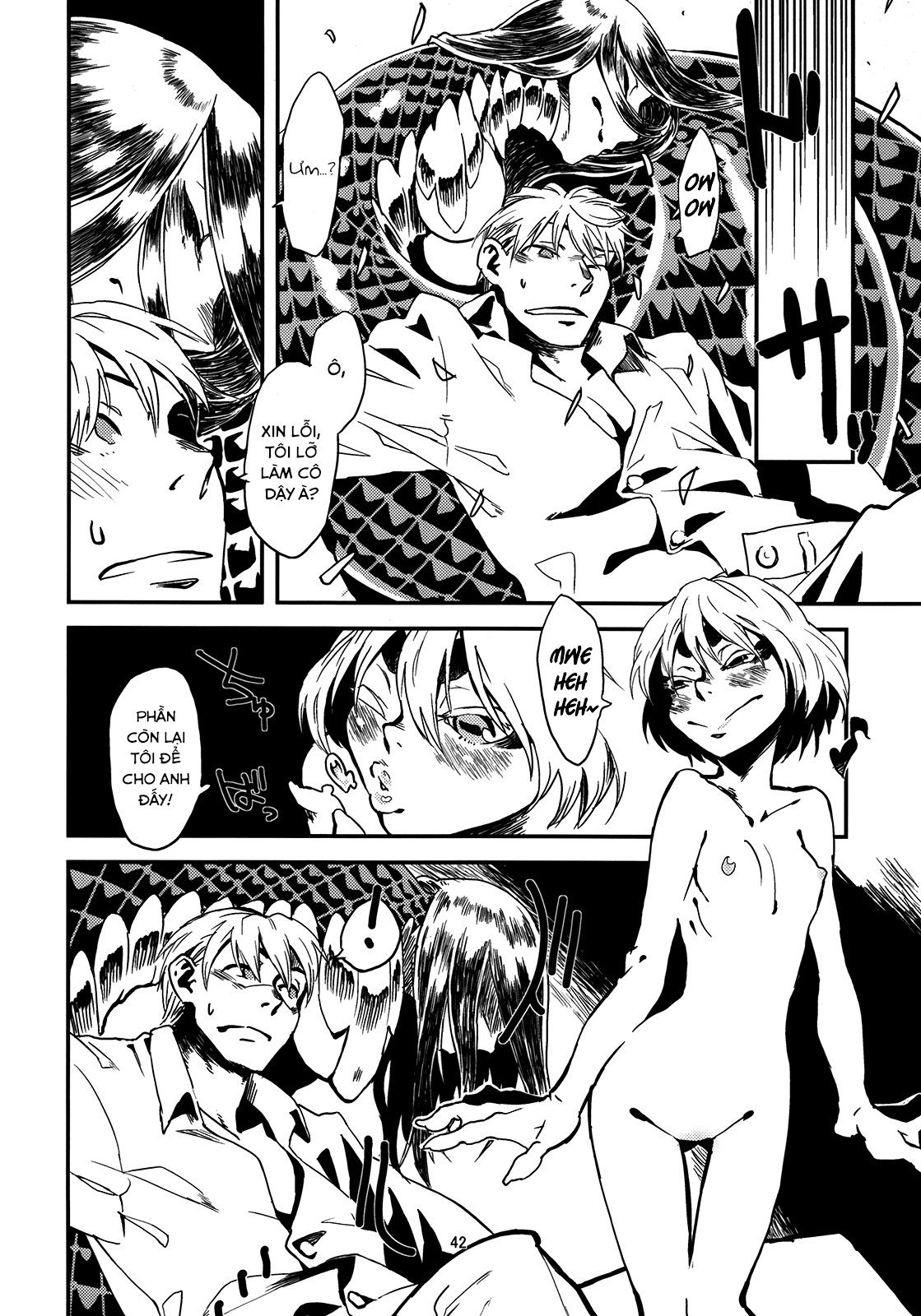 Đọc truyện hentai Kẻ làm điều ác phi nhân loại - Chap 3.0 + 0.5