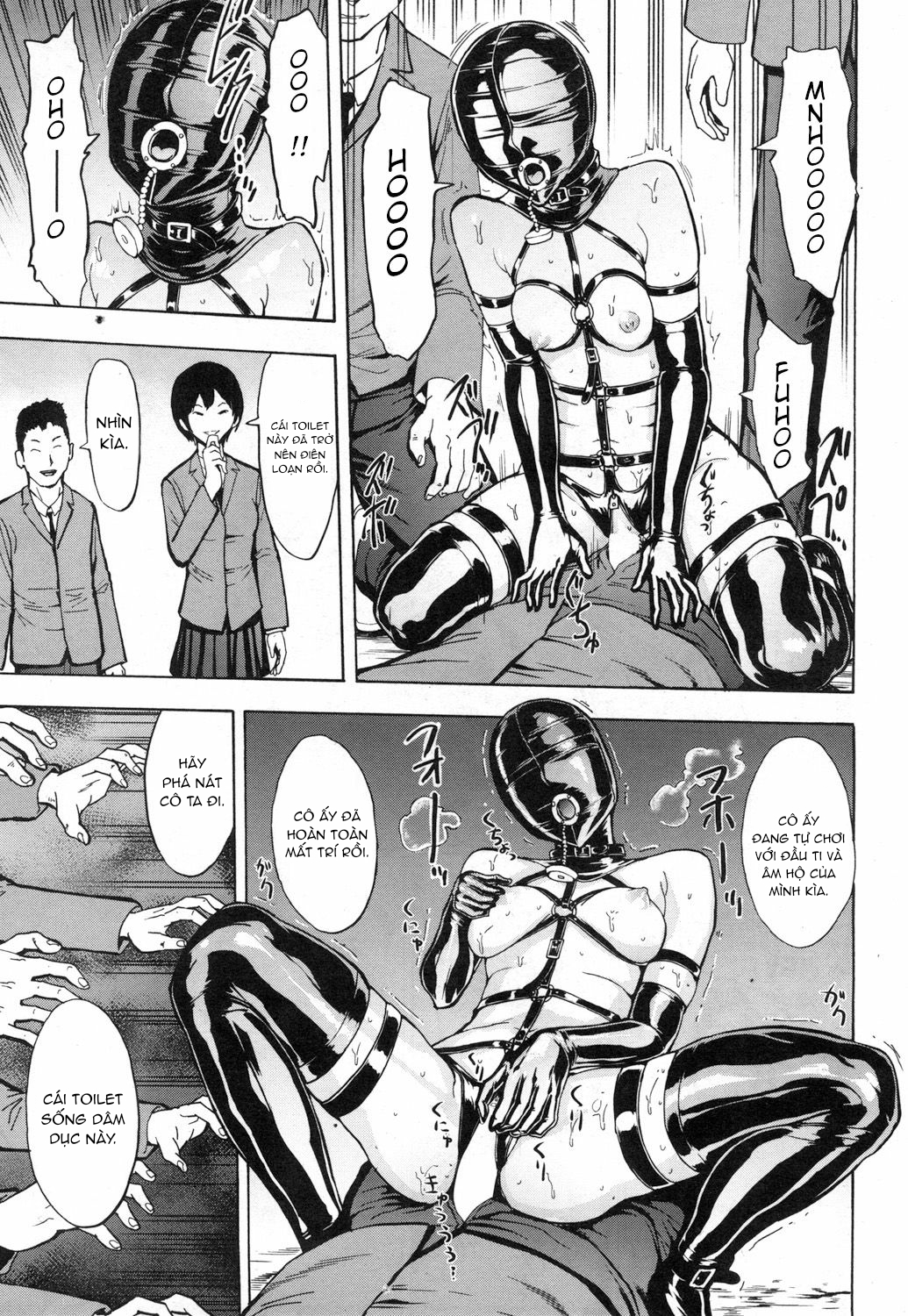 Đọc truyện hentai Chủ tịch hội học sinh trường tôi là toilet thịt! - Oneshot