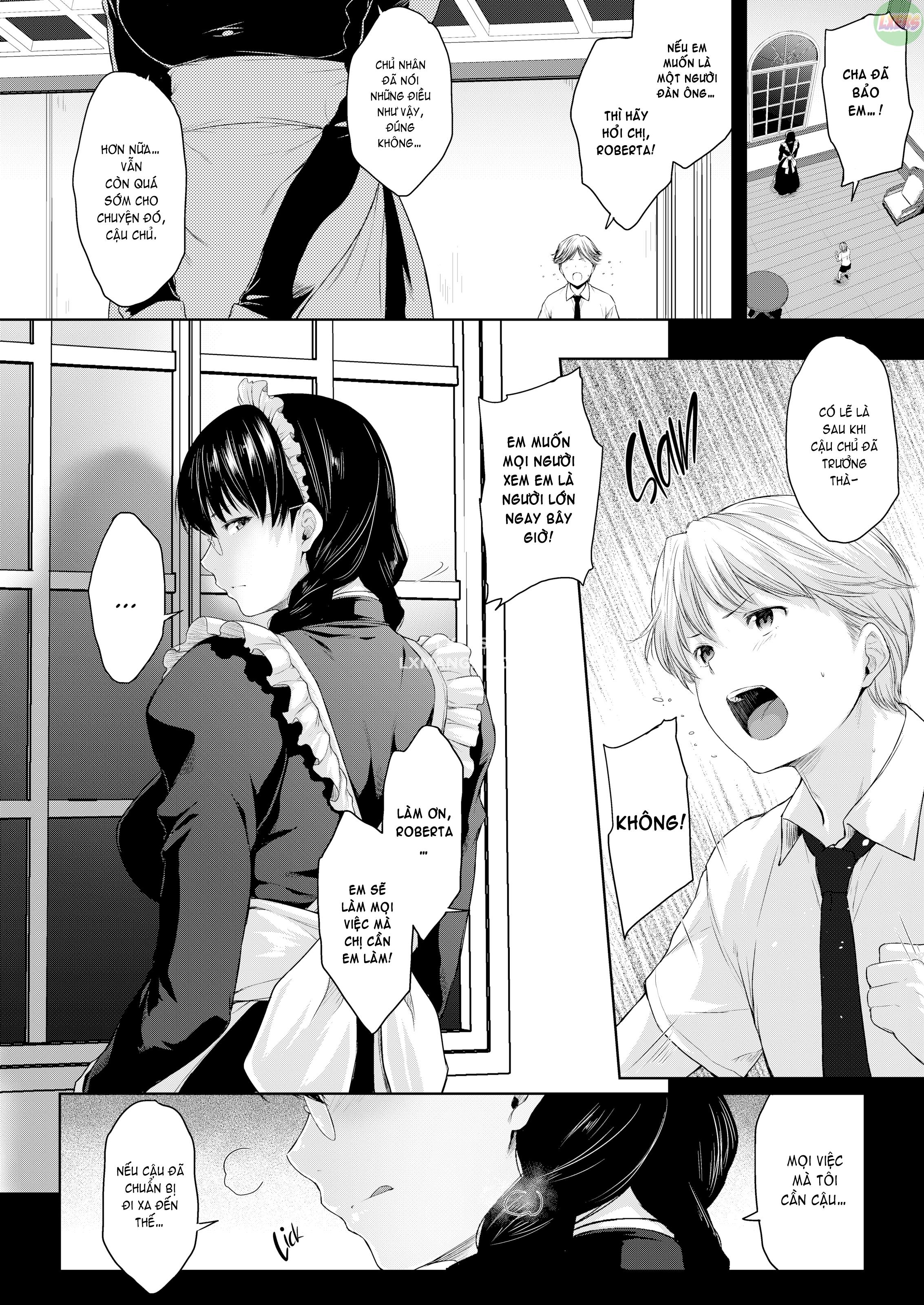 Đọc truyện hentai Maid No Tsutome - Oneshot - Không che