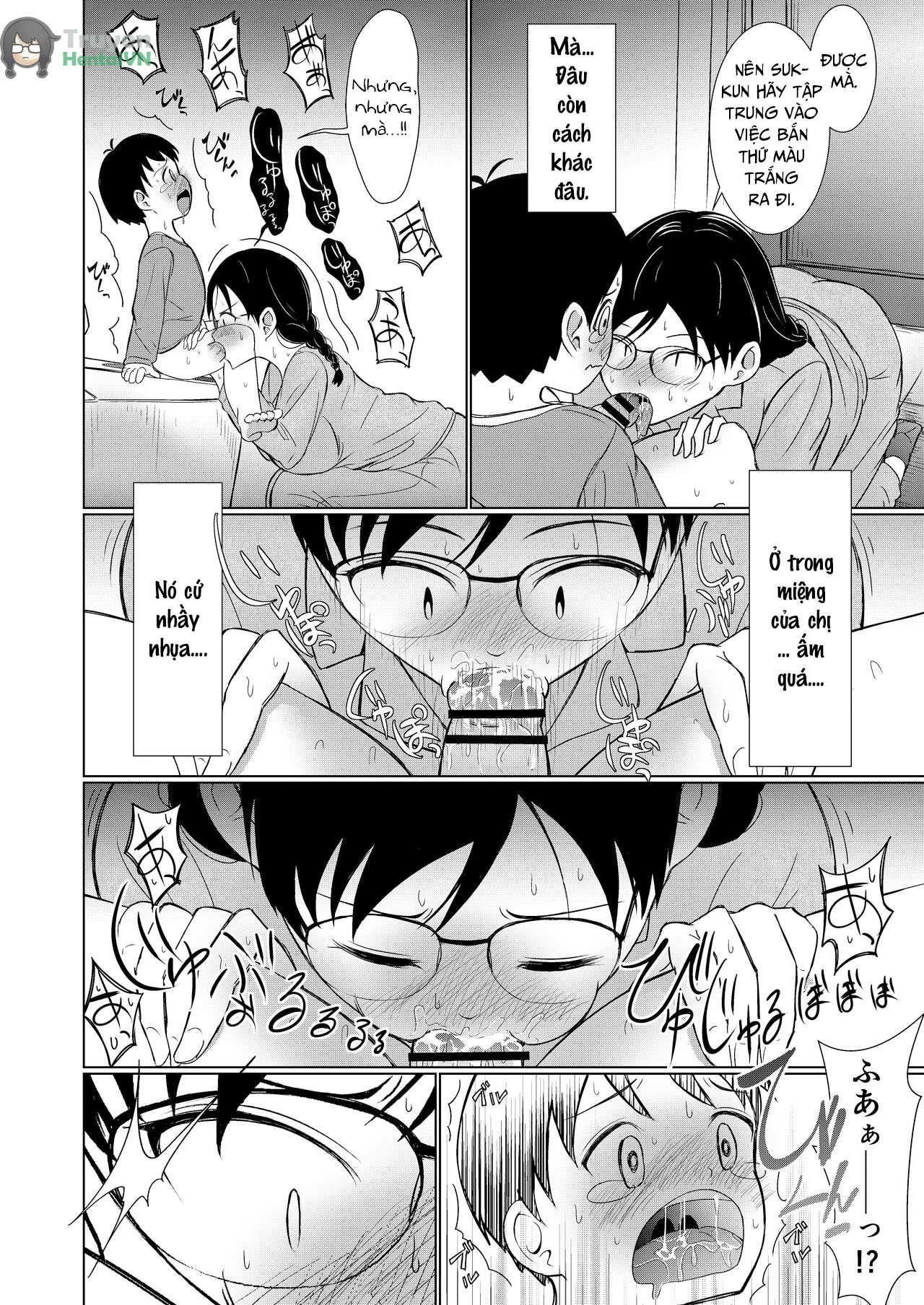 Đọc truyện hentai Chị gái đơn điệu ơi cố lên! Việc chăm sóc cậu  bé khi lần đầu cương cứng thật mệt mỏi - Oneshot