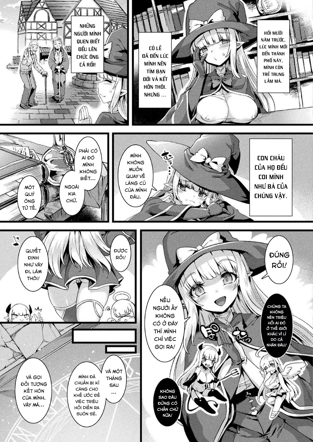 Đọc truyện hentai Ippatsu Gyakuten!? Ouji-sama Shoukan Mahou - Oneshot