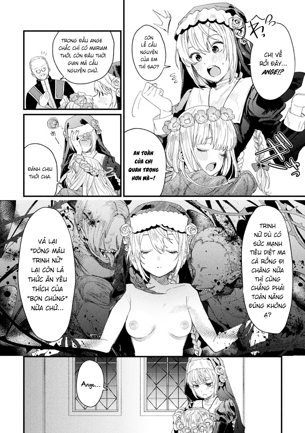 Đọc truyện hentai Bẫy † Thánh - Oneshot