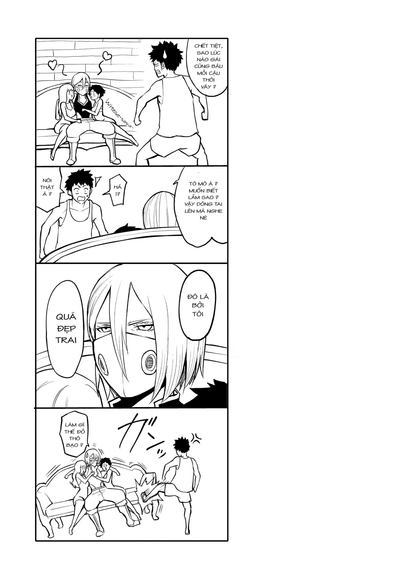 Đọc truyện hentai Vườn hoa hồng Saga - Ngoại truyện vol 8: ngày phản diện ra đời