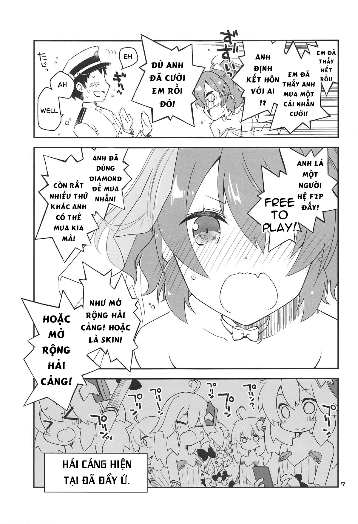 Đọc truyện hentai Mukakin Shikikan wa Javelin ni Eien no Ai o Chikau - Oneshot