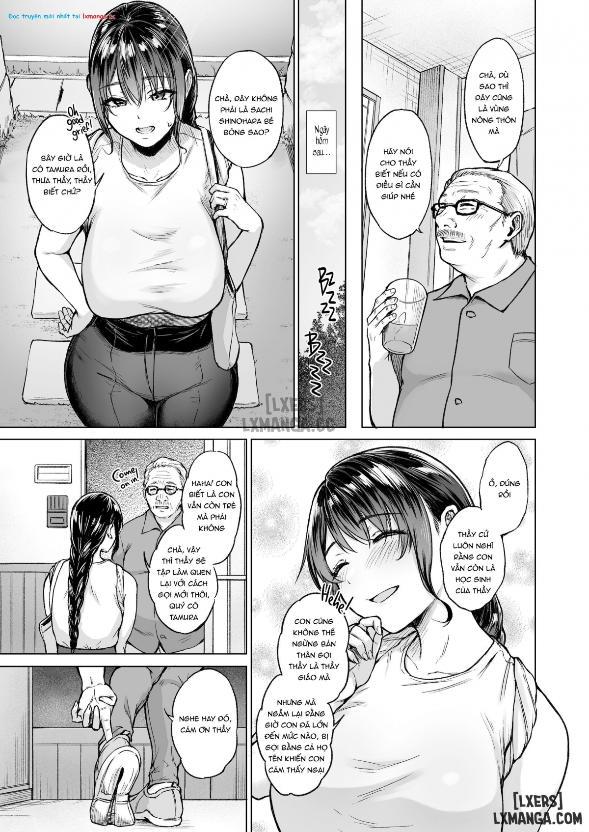Đọc truyện hentai Natsu Inaka Kaerino no Otetsudai - Oneshot
