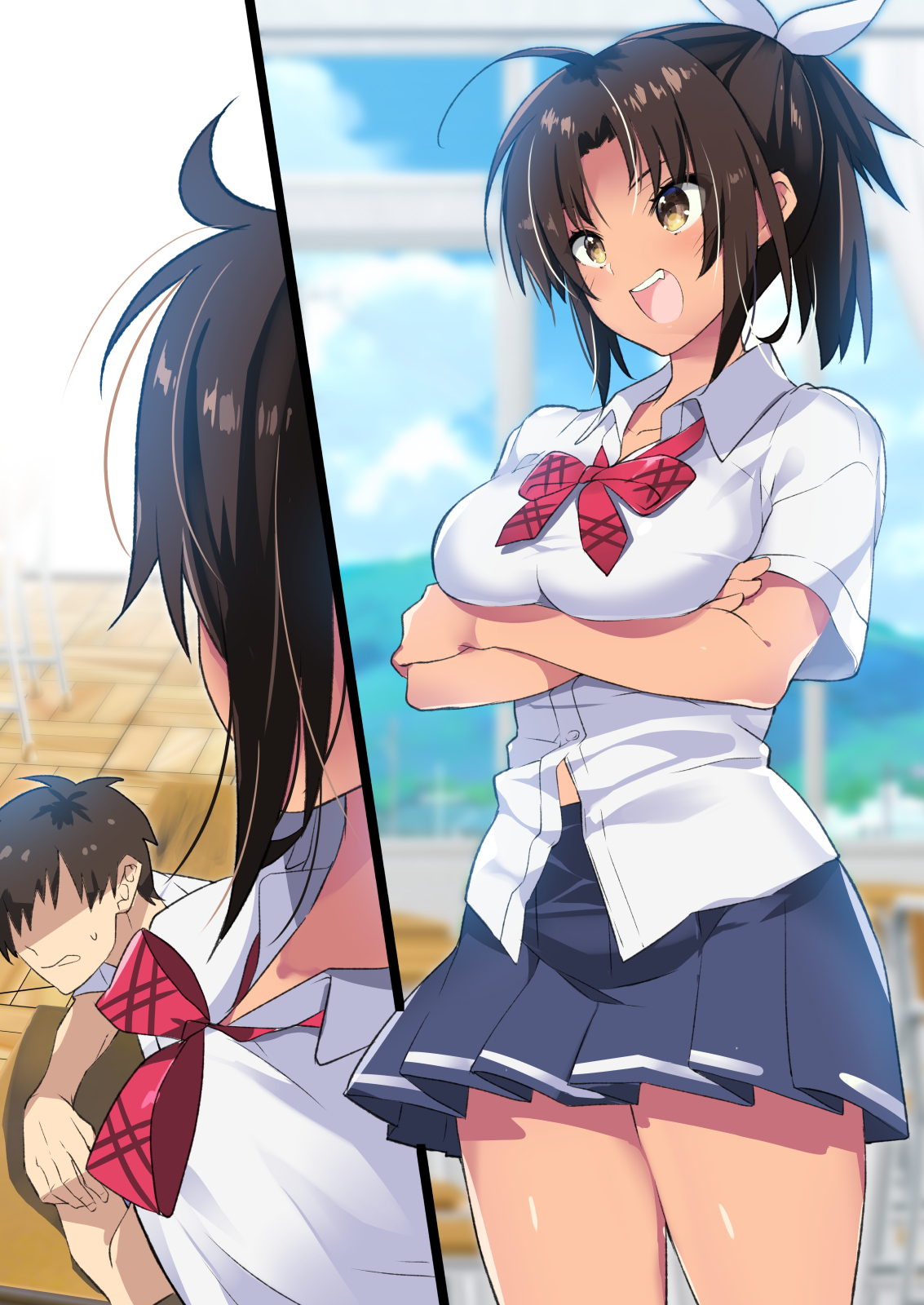 Đọc truyện hentai Bạn nối khố nhà quê đang phát tình! (nguyên tác) - Hình: Phần A