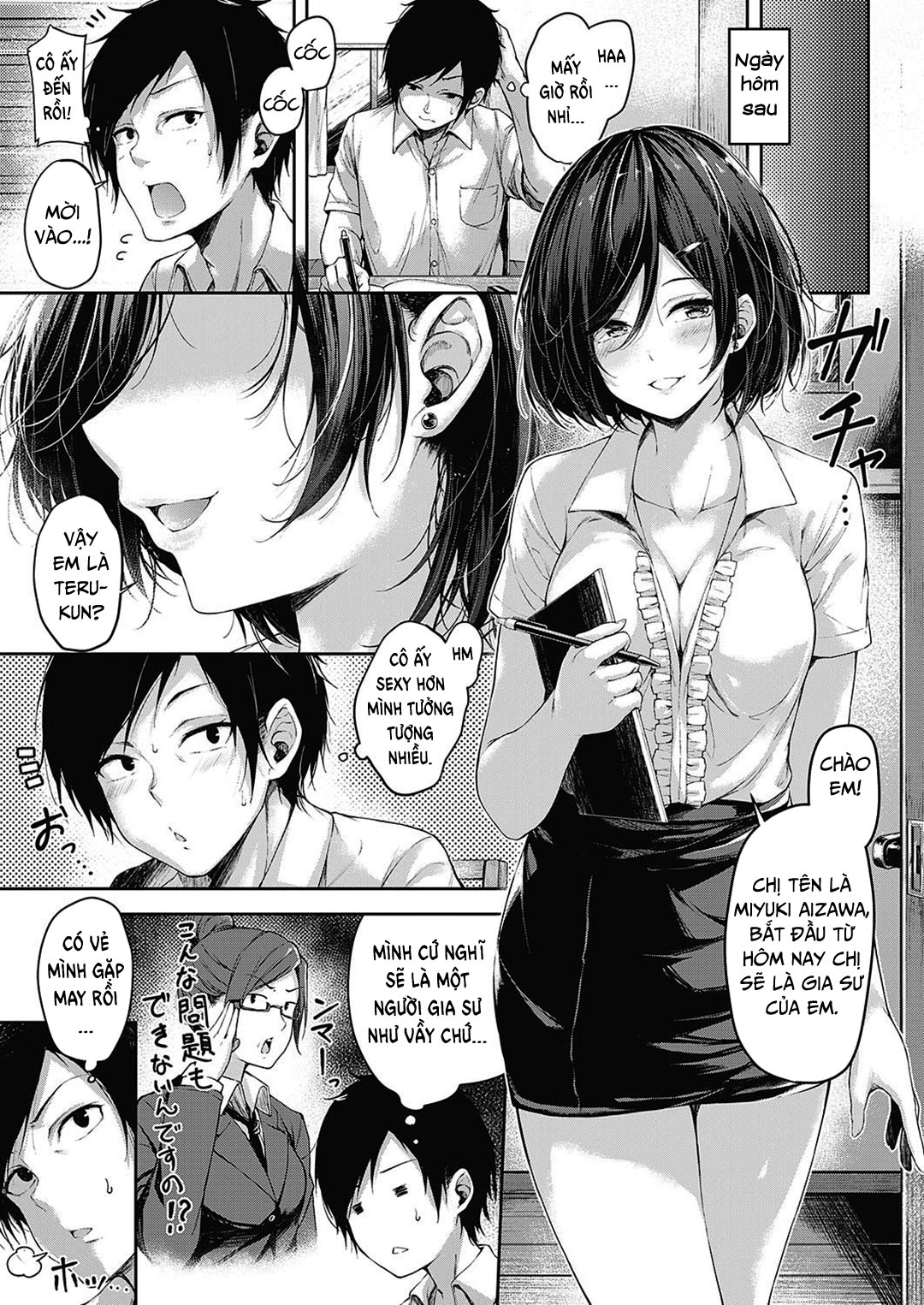 Đọc truyện hentai Let's Study! - Oneshot