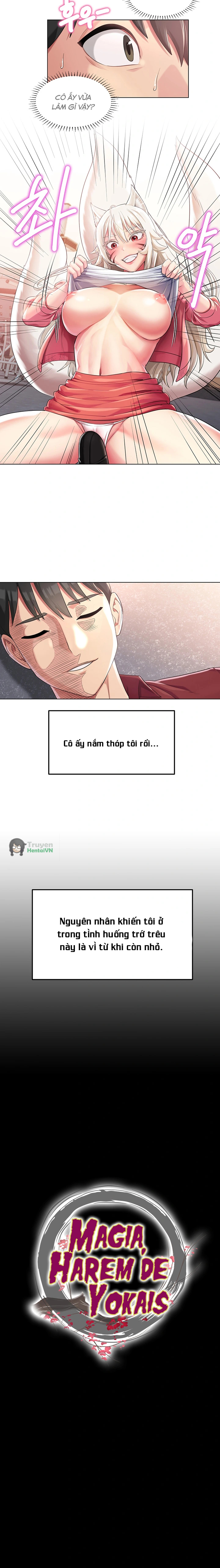 Đọc truyện hentai Phép thuật, hậu cung Yokai - Chap 1