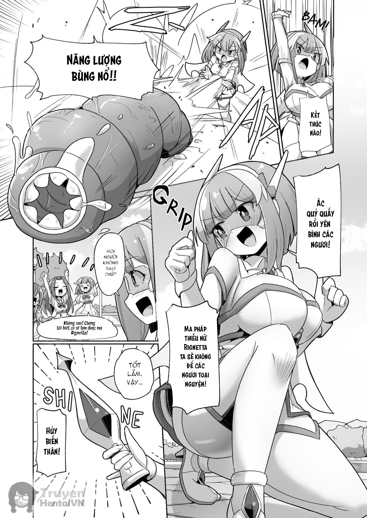 Đọc truyện hentai Mamorubeki Nakama ni Osowarechau Kibun tte Dou Desu Ka (Wara)?? - Oneshot