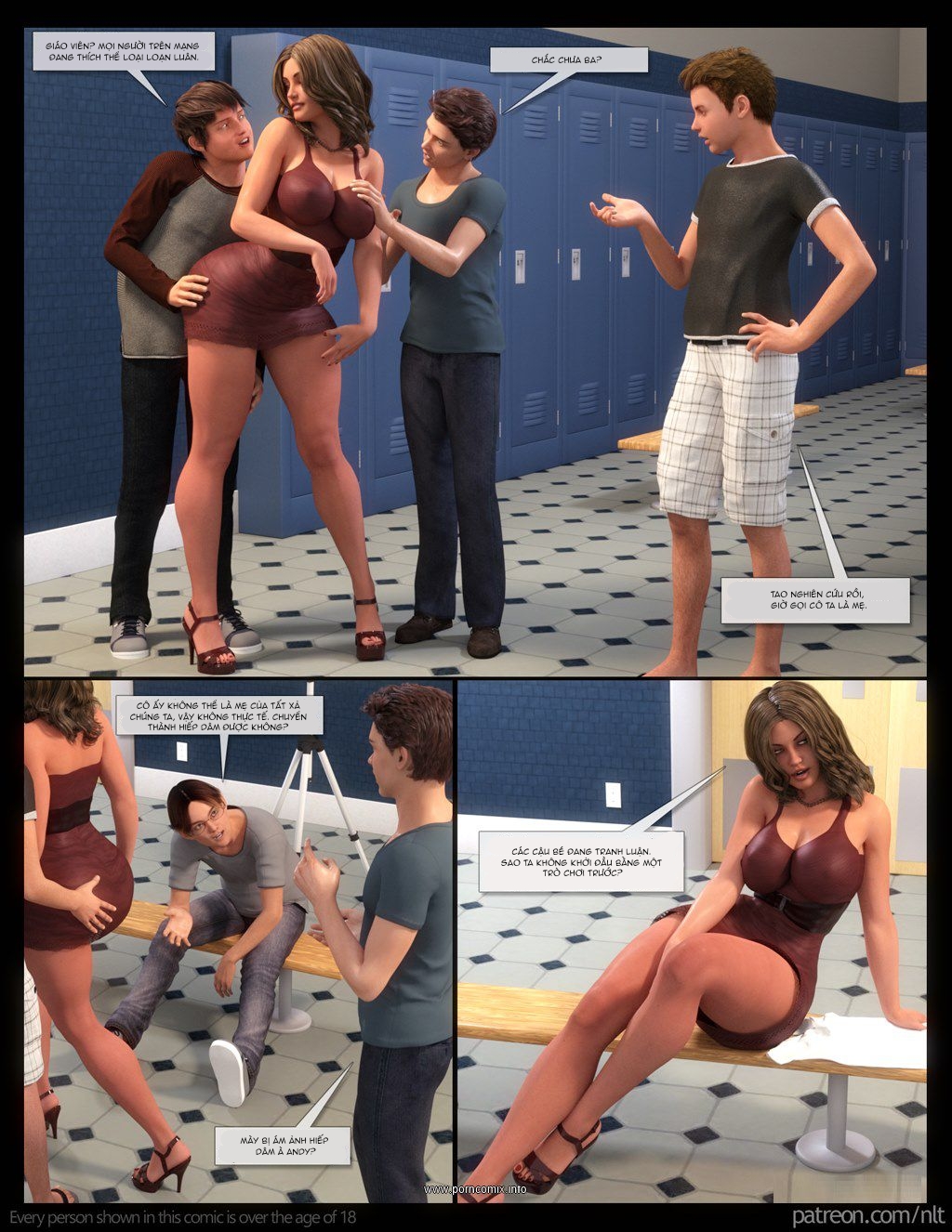 Đọc truyện hentai Mother's gangbang - Chap 1