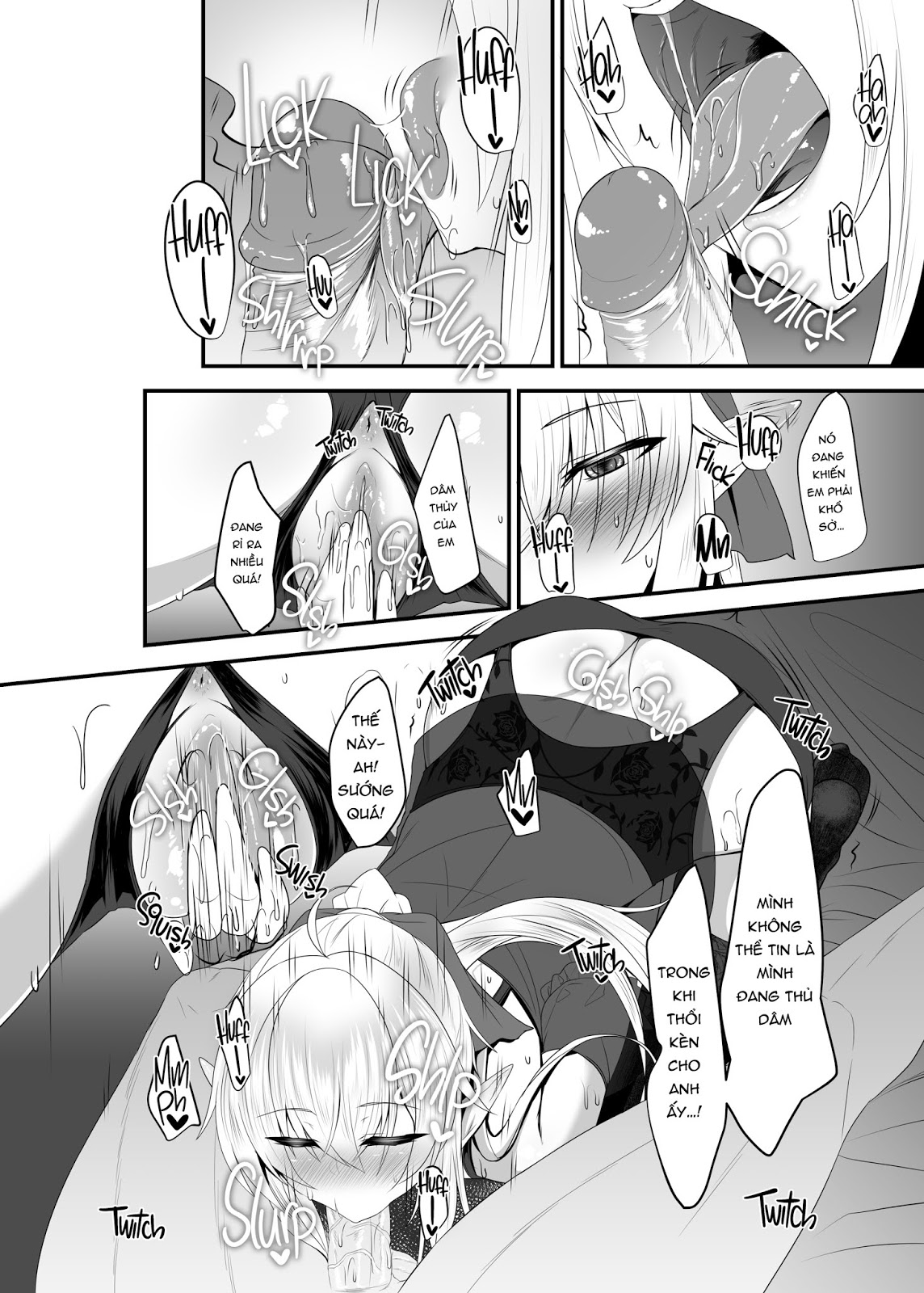 Đọc truyện hentai I Love You So, Young Master! - Chap 3 - I Want My Elf Maid to Sneak Into My Bed at Night with Sexy Lingerie-