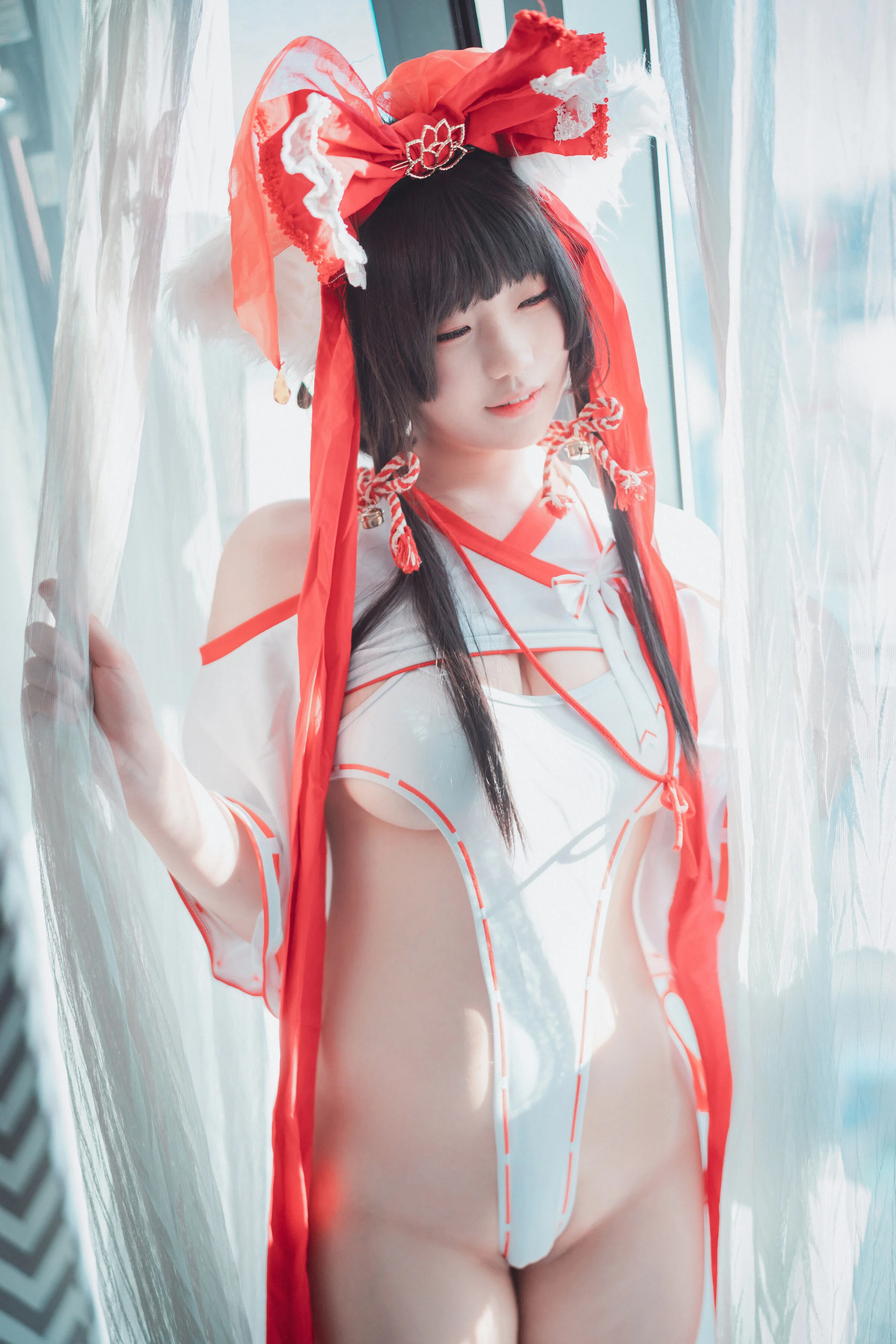 Đọc truyện hentai Tuyển tập Albums siêu phẩm Cosplay - Chap 612 - Mimmi - Reimu Hakurei