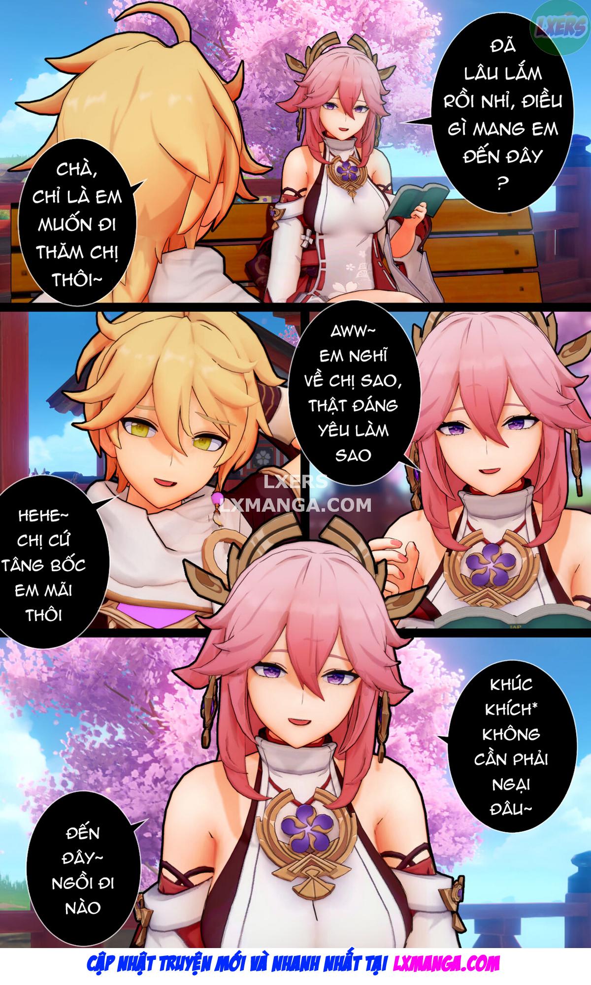 Đọc truyện hentai Vixen và con chó con của nó - Oneshot