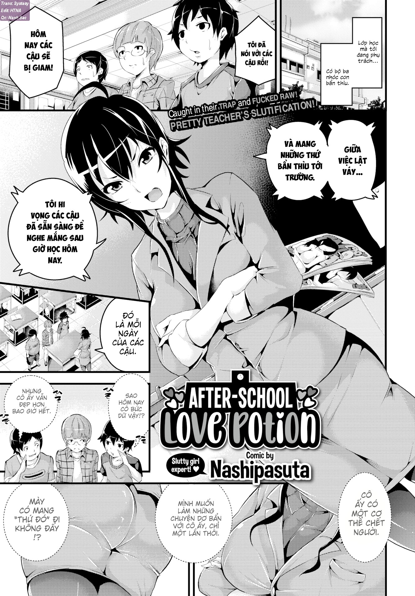 Đọc truyện hentai Tình Dược Sau Giờ Học - Oneshot