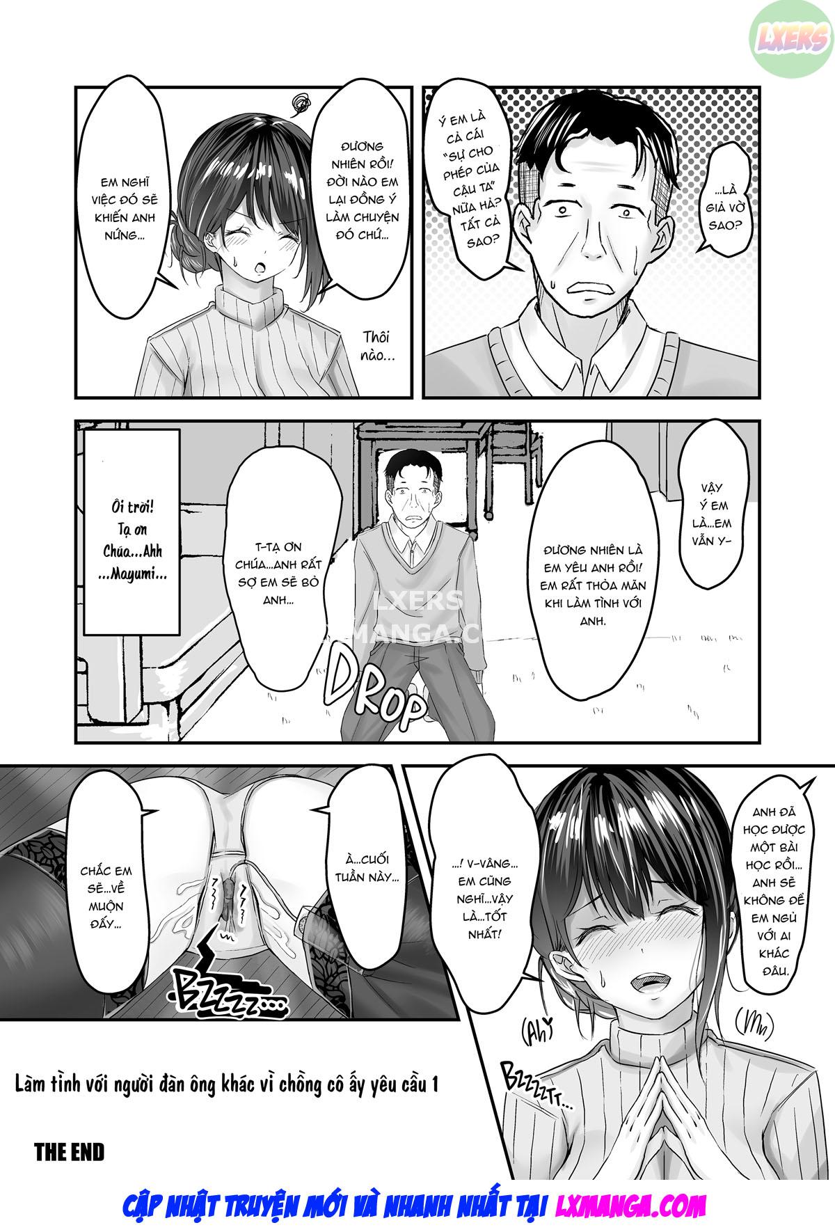 Đọc truyện hentai Otto No Tanomi De Taninbou O Ukeireta Tsuma ~Otto Ijou No Kaikan O Oshiekomareta Karada Wa Dare O Aisu~ - Oneshot