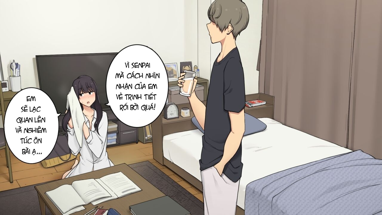 Đọc truyện hentai Học Nhóm Cùng Senpai - Oneshot