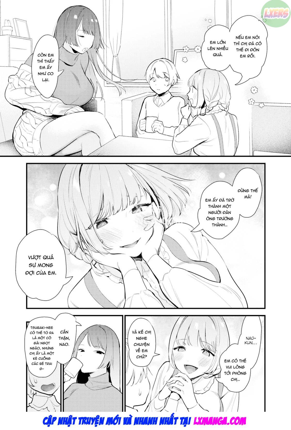 Đọc truyện hentai Không thoát được hai chị gái - Oneshot