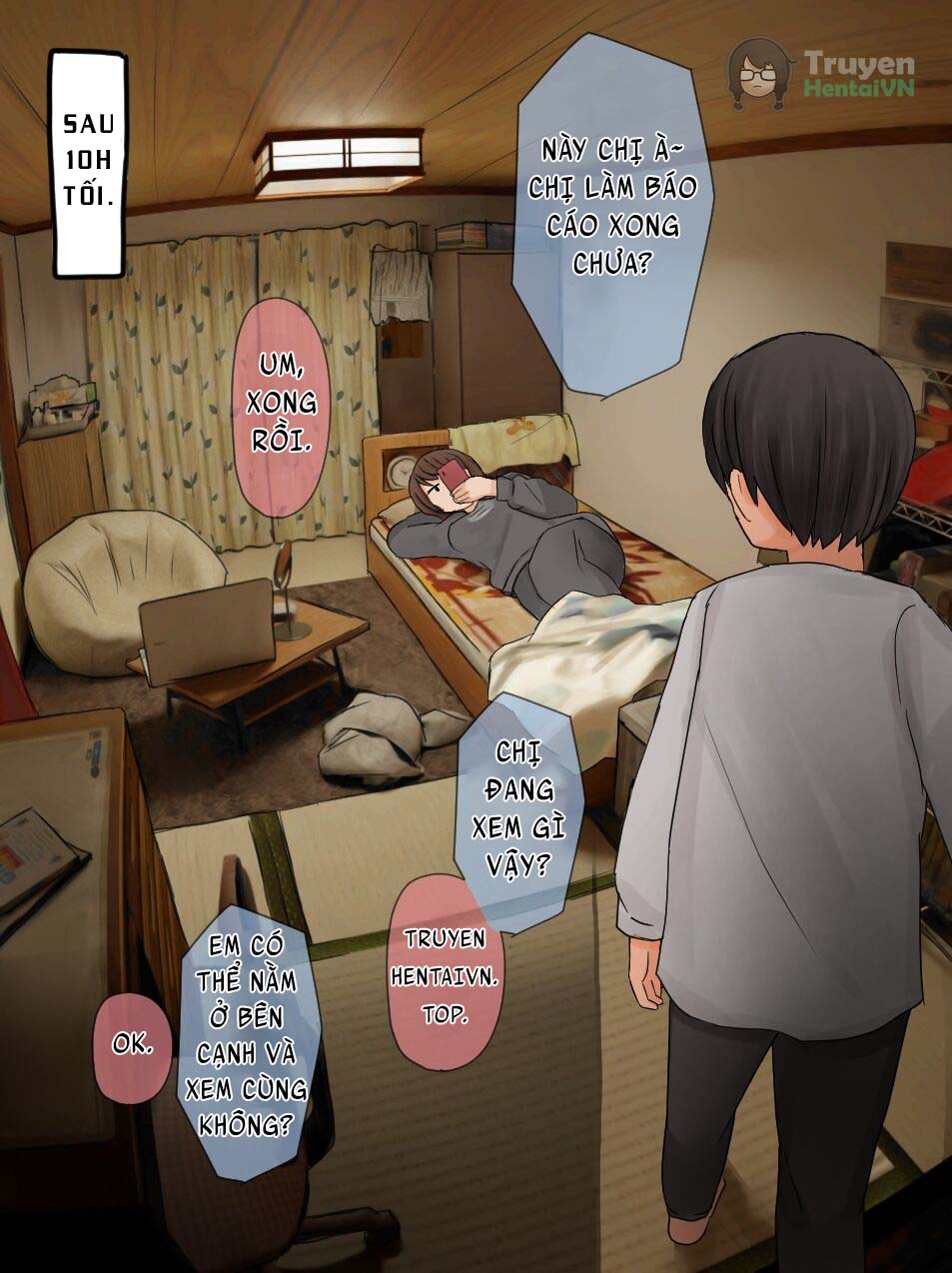 Đọc truyện hentai Ane to no Nichijou Kaiwa - Oneshot