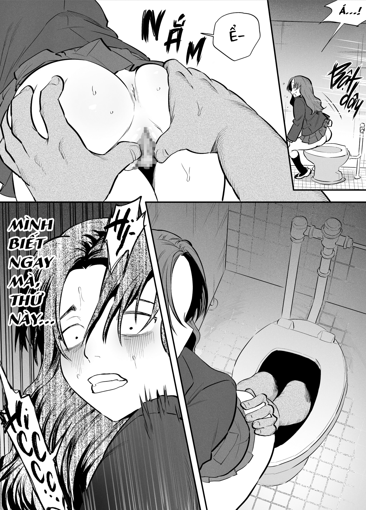 Đọc truyện hentai Mình, WC, và futanari Hanako-san - Sợ wa sợ wa