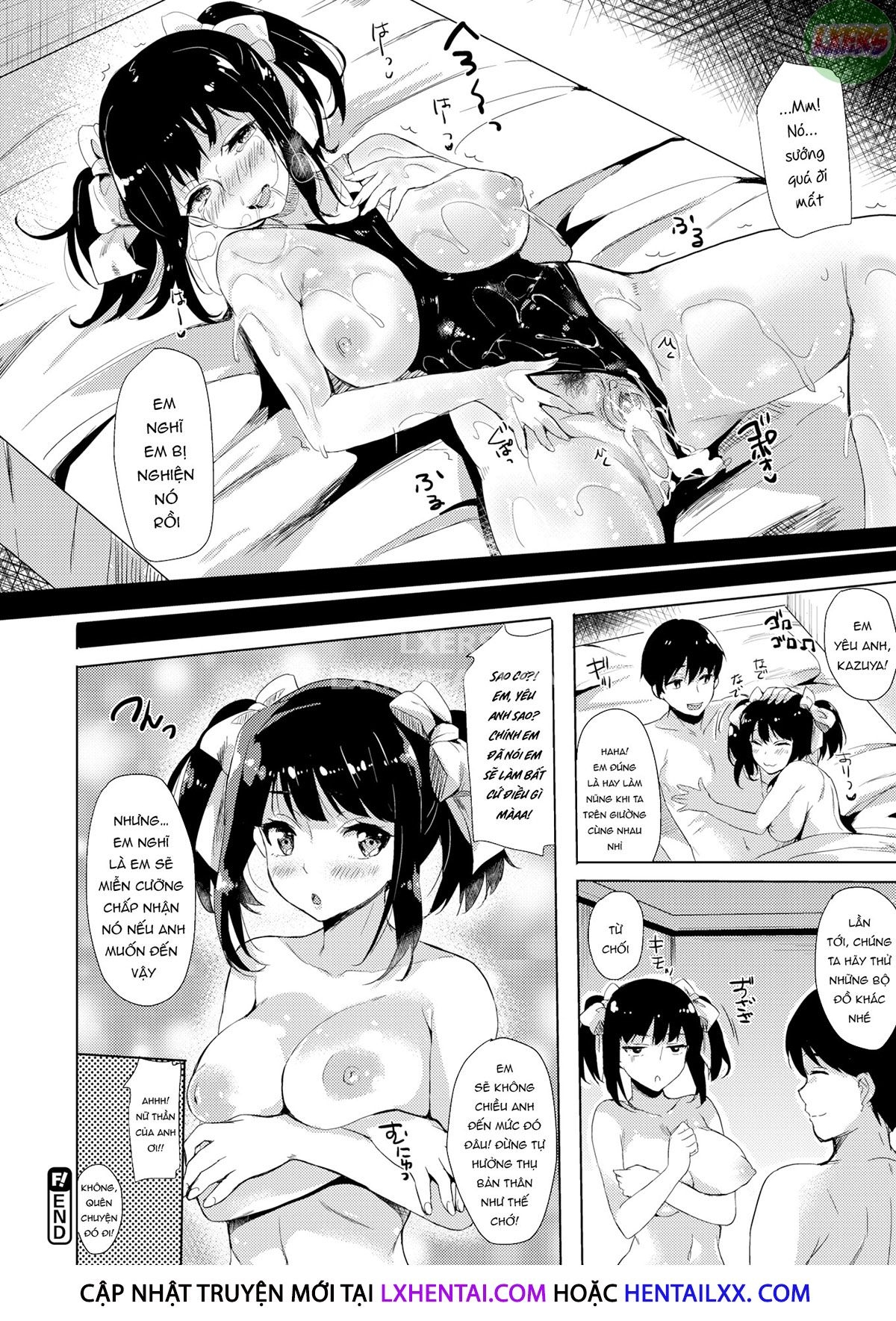 Đọc truyện hentai Buổi làm tình đáng nhớ với bạn gái mặc áo tắm - Oneshot
