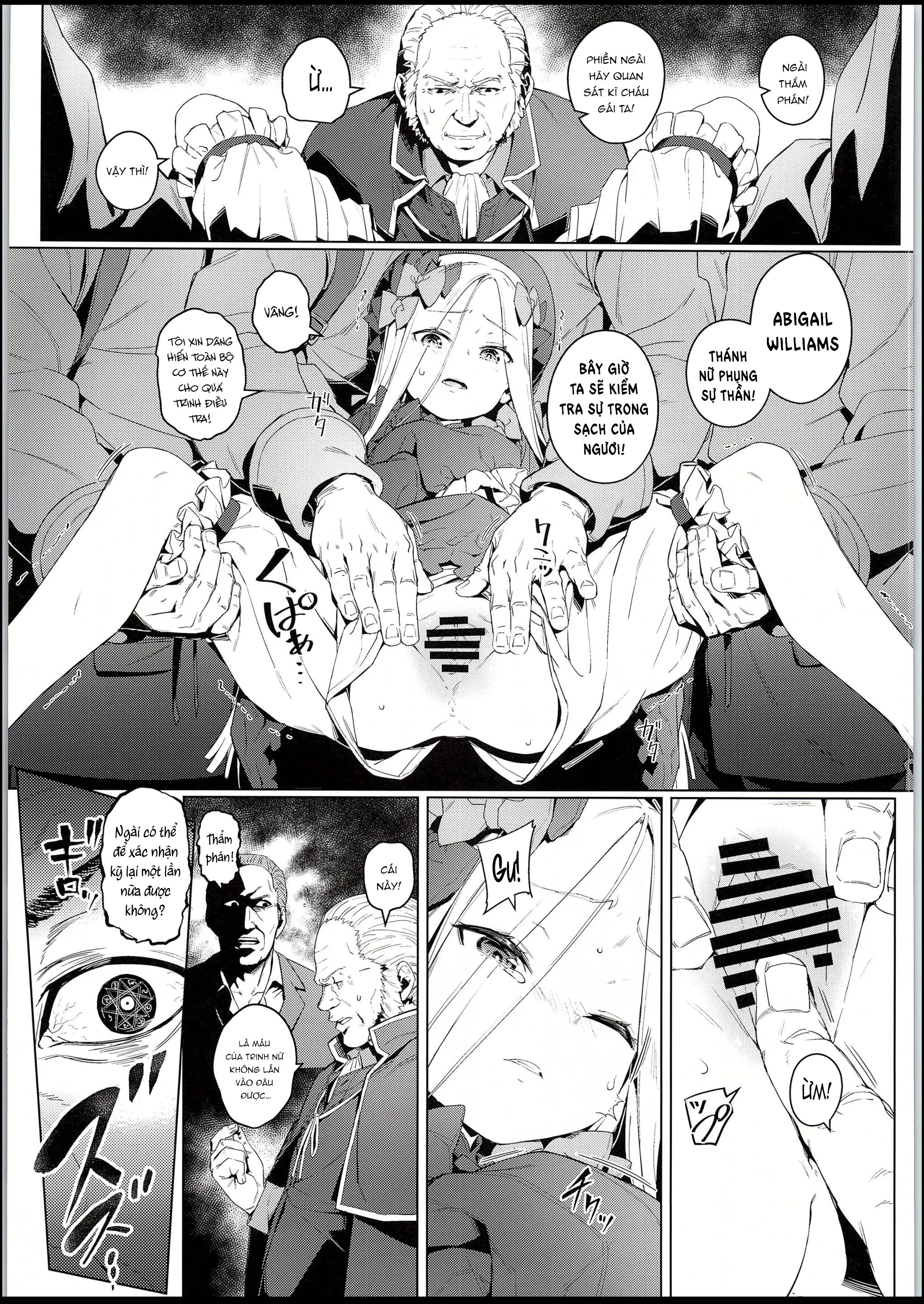 Đọc truyện hentai Xét xử phù thủy - Oneshot nứng