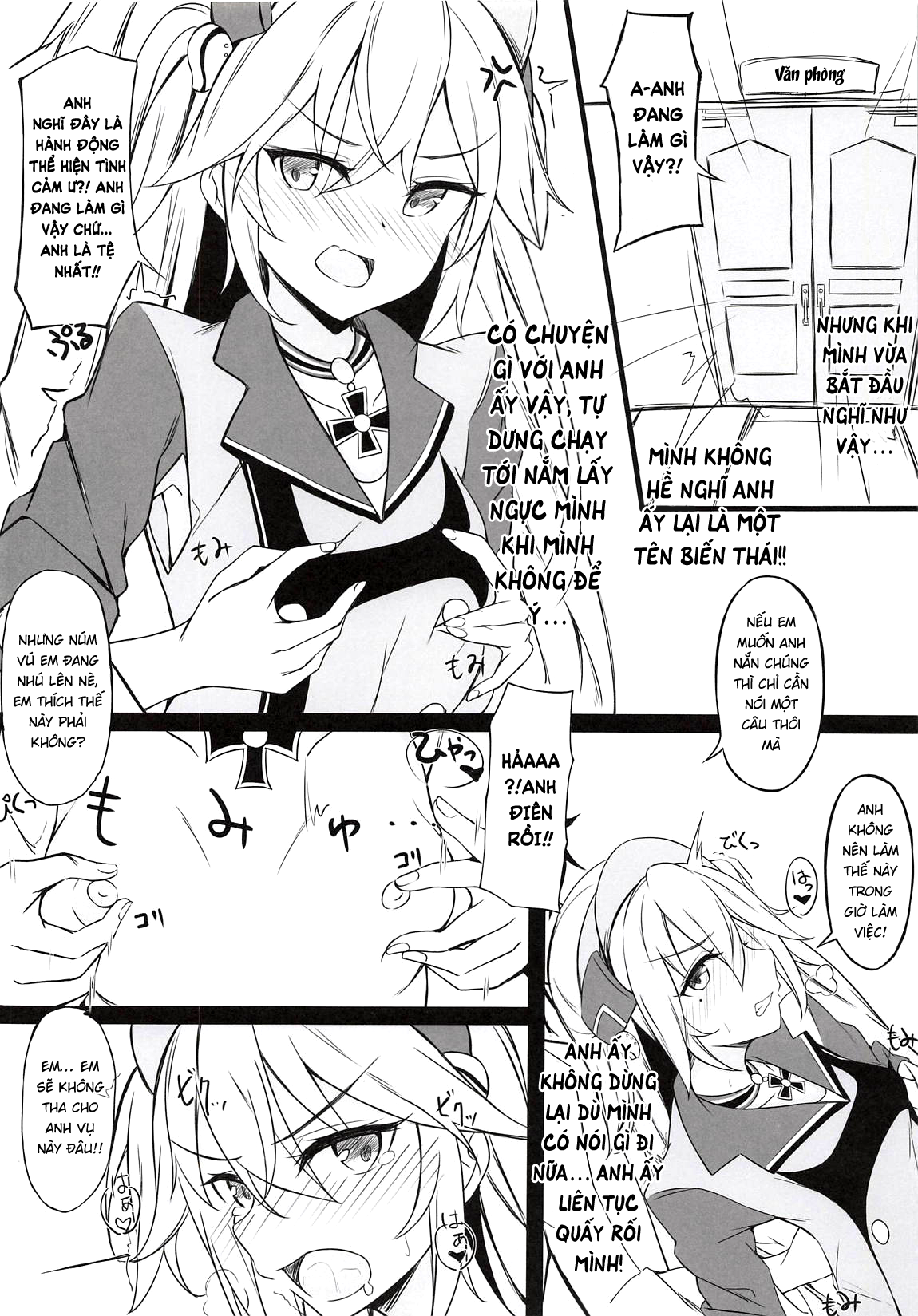 Đọc truyện hentai Hipper to H ga Shitai - Oneshot