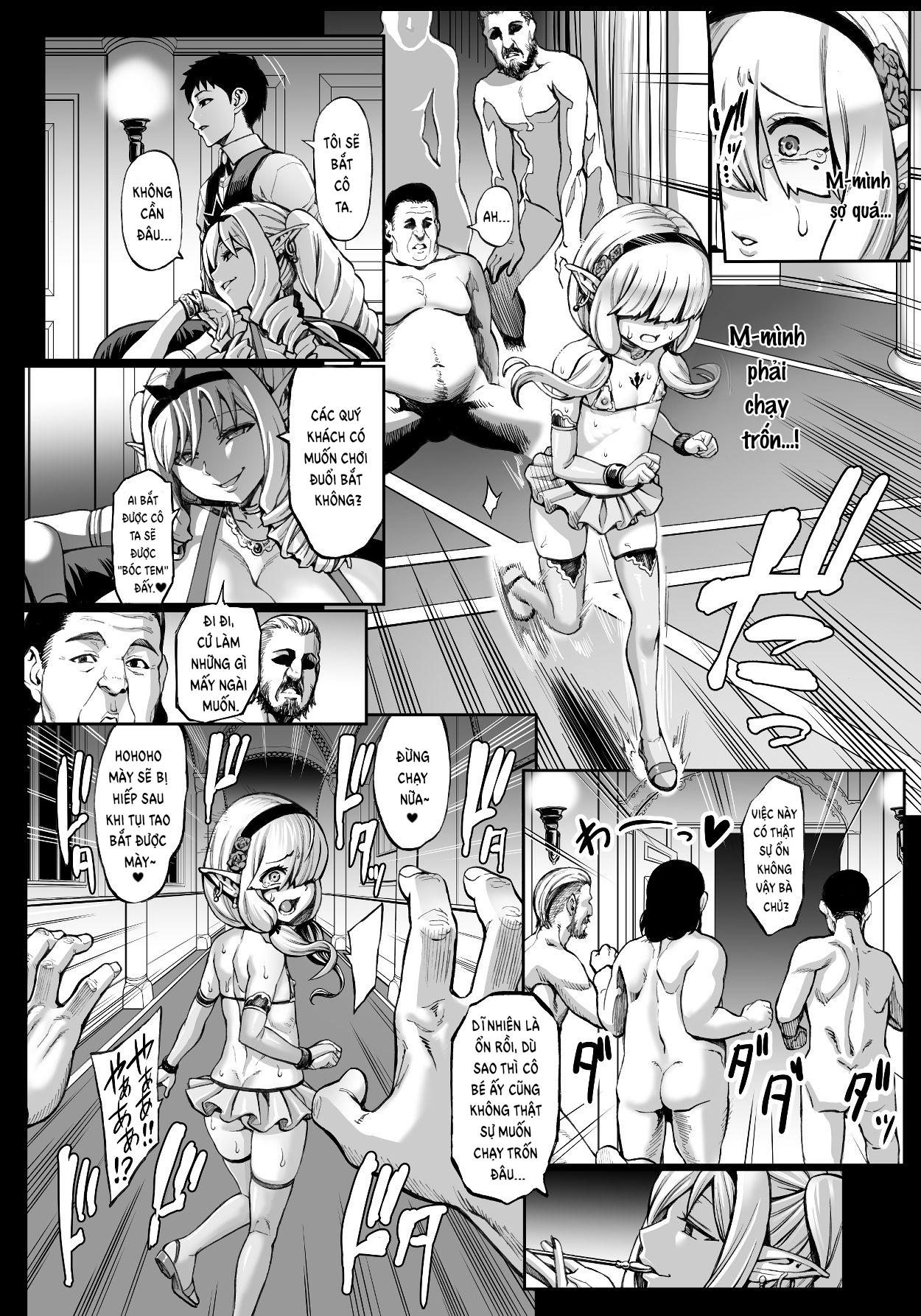Đọc truyện hentai Houjou no Reizoku Elf 6 - Oneshot xịn xò