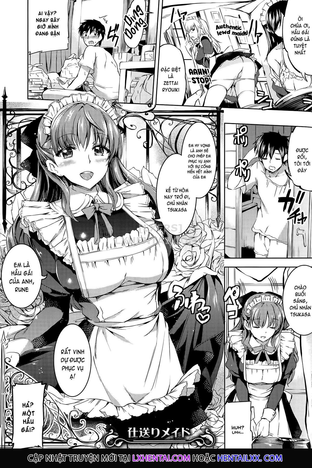 Đọc truyện hentai Ojousama No Maid Jijou - Chap 3
