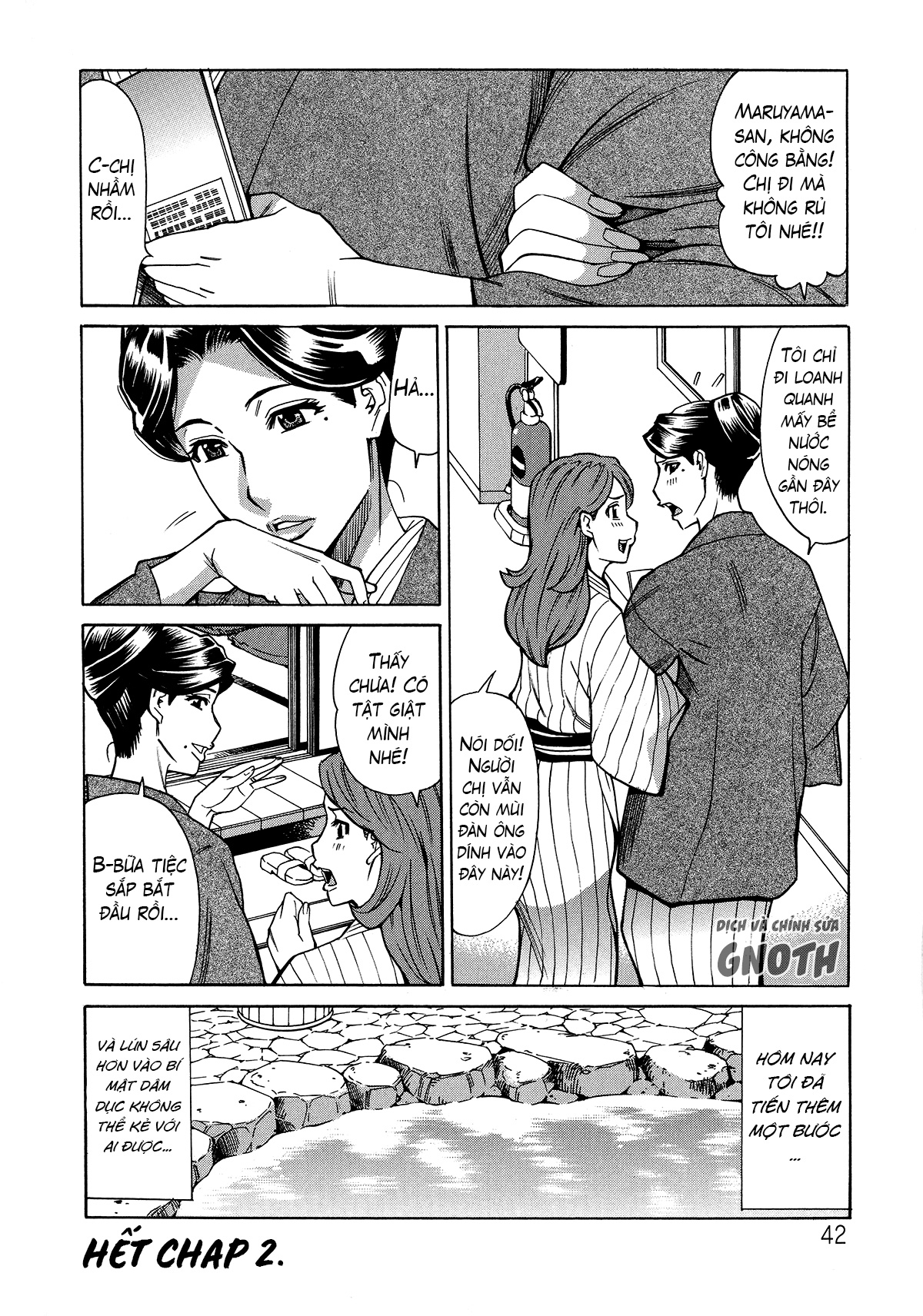 Đọc truyện hentai Hitozuma Koi Hanabi - Chap 2 - Ngoại tình với trai trẻ (2)