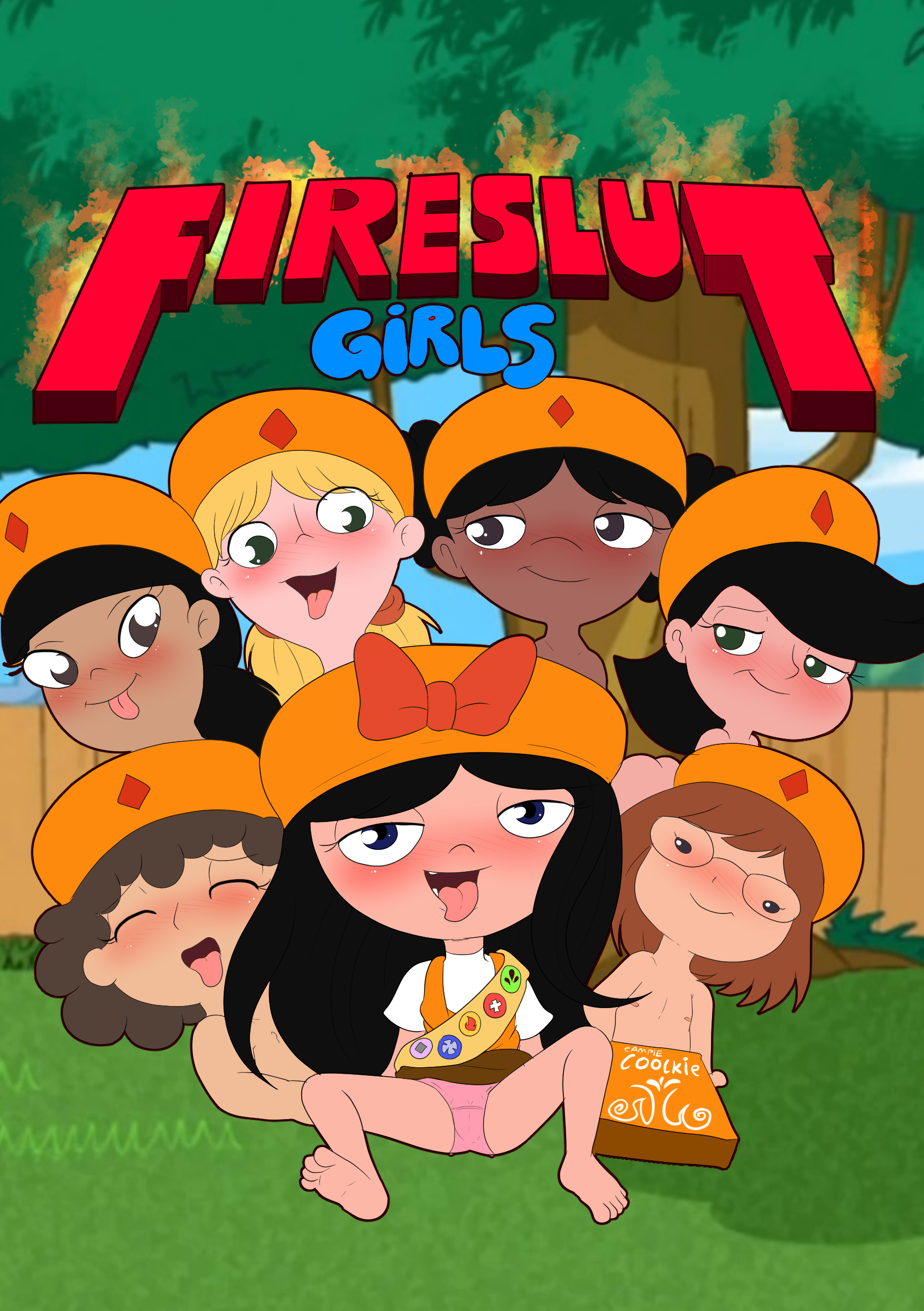 Đọc truyện hentai Phineas và Ferb: Fireslut Girls - Oneshot