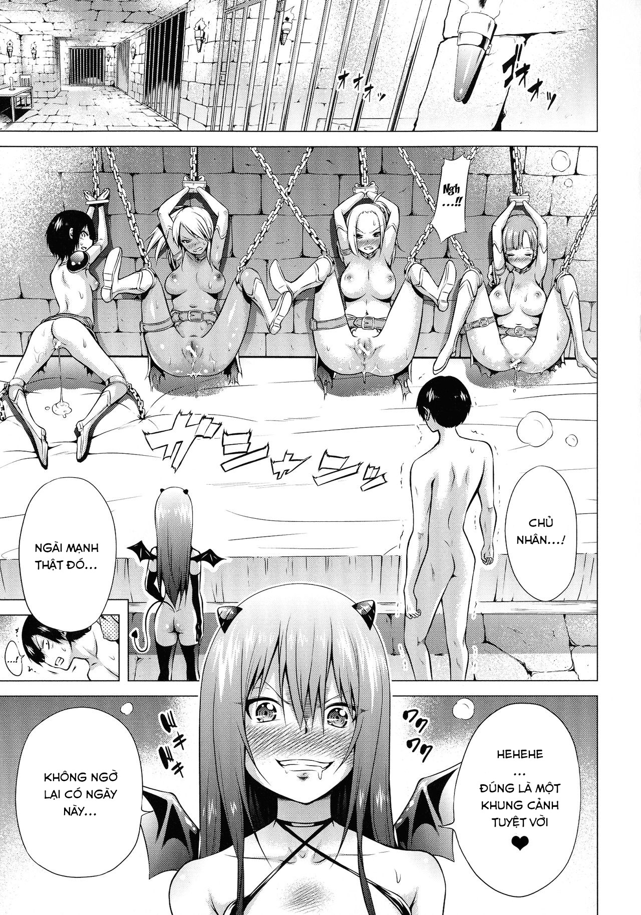 Đọc truyện hentai Isekai Harem Paradise - (Jou) Chap 3.1