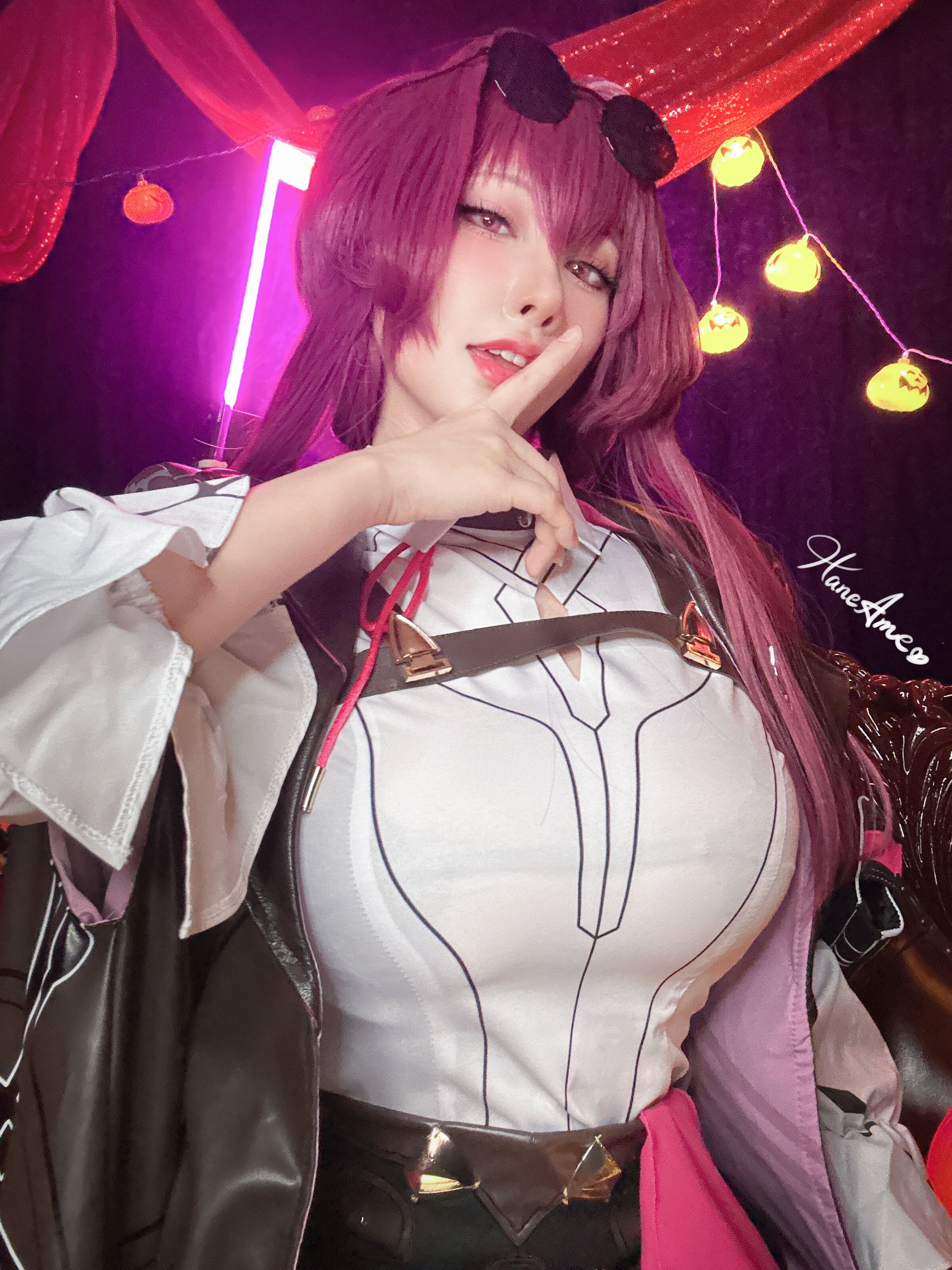 Đọc truyện hentai Tuyển tập Albums siêu phẩm Cosplay - Chap 196 - HaneAme Yubo_October selfie