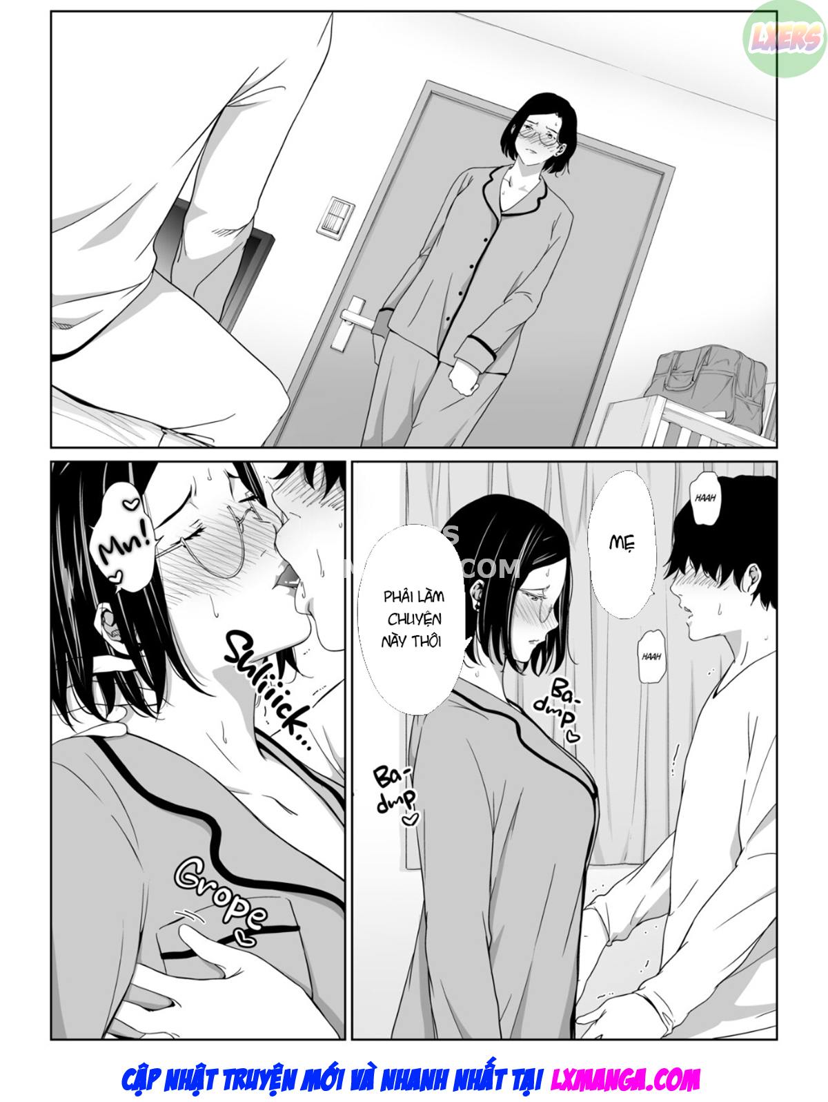 Đọc truyện hentai Okaa-san de Gaman Shinasai - Patient with mother - Oneshot