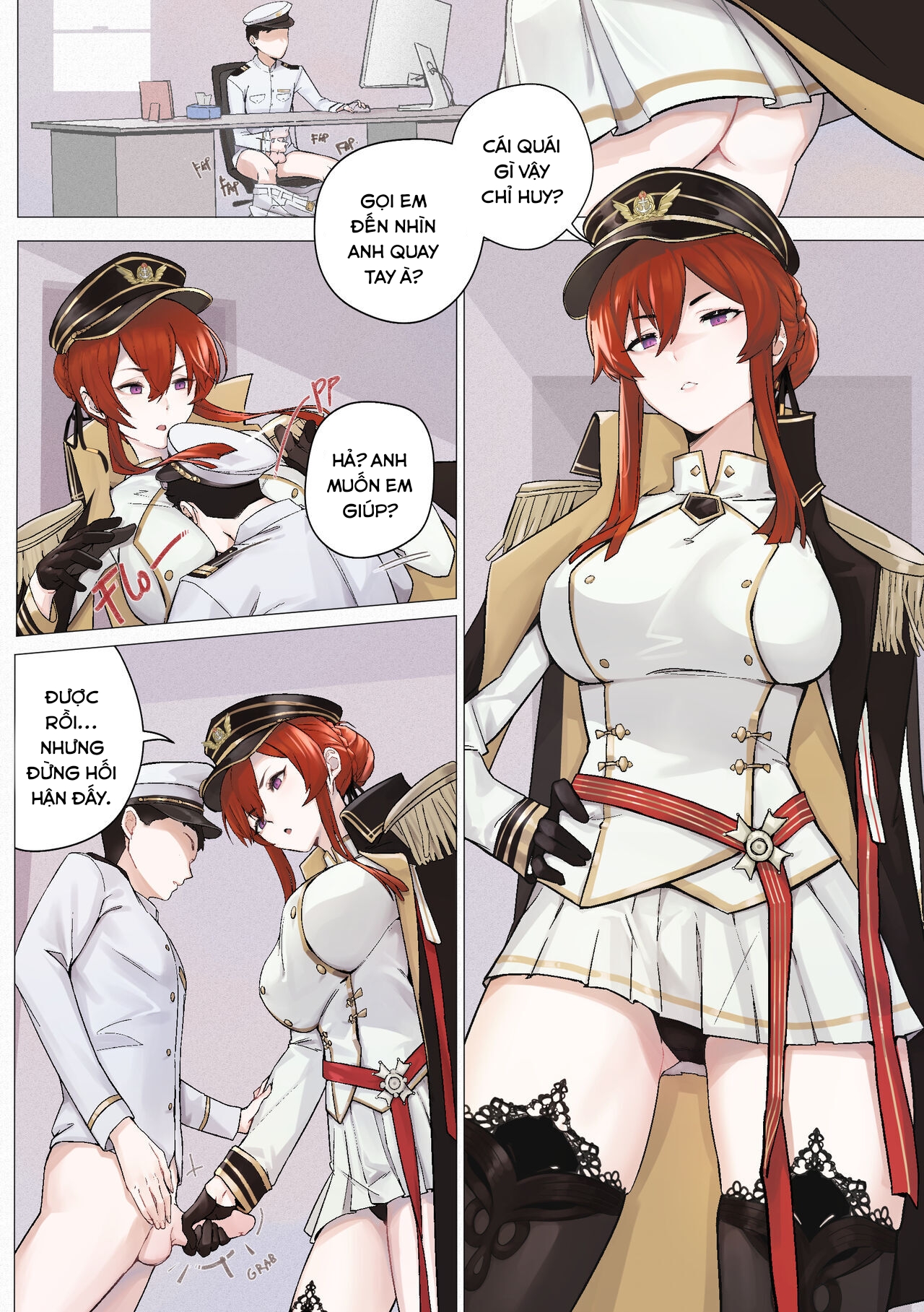 Đọc truyện hentai Quốc vương Doujin H Azur Lane - Oneshot