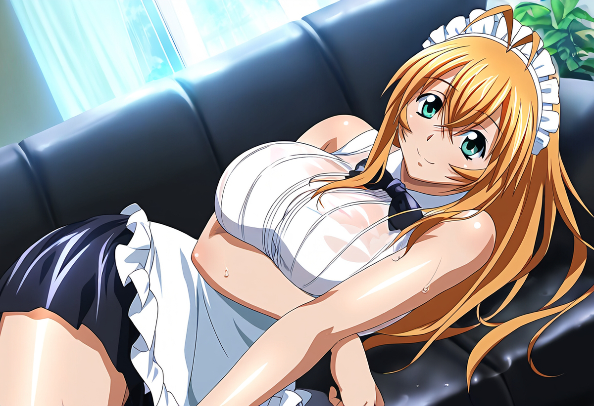 Đọc truyện hentai Tuyển tập Albums Art hentai - Chap 268 - Sonsaku (Ikki Tousen) AI illustration maid outfit