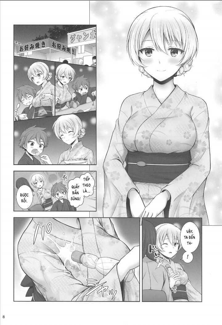 Đọc truyện hentai Darjeeling and Love Fireworks - Oneshot.