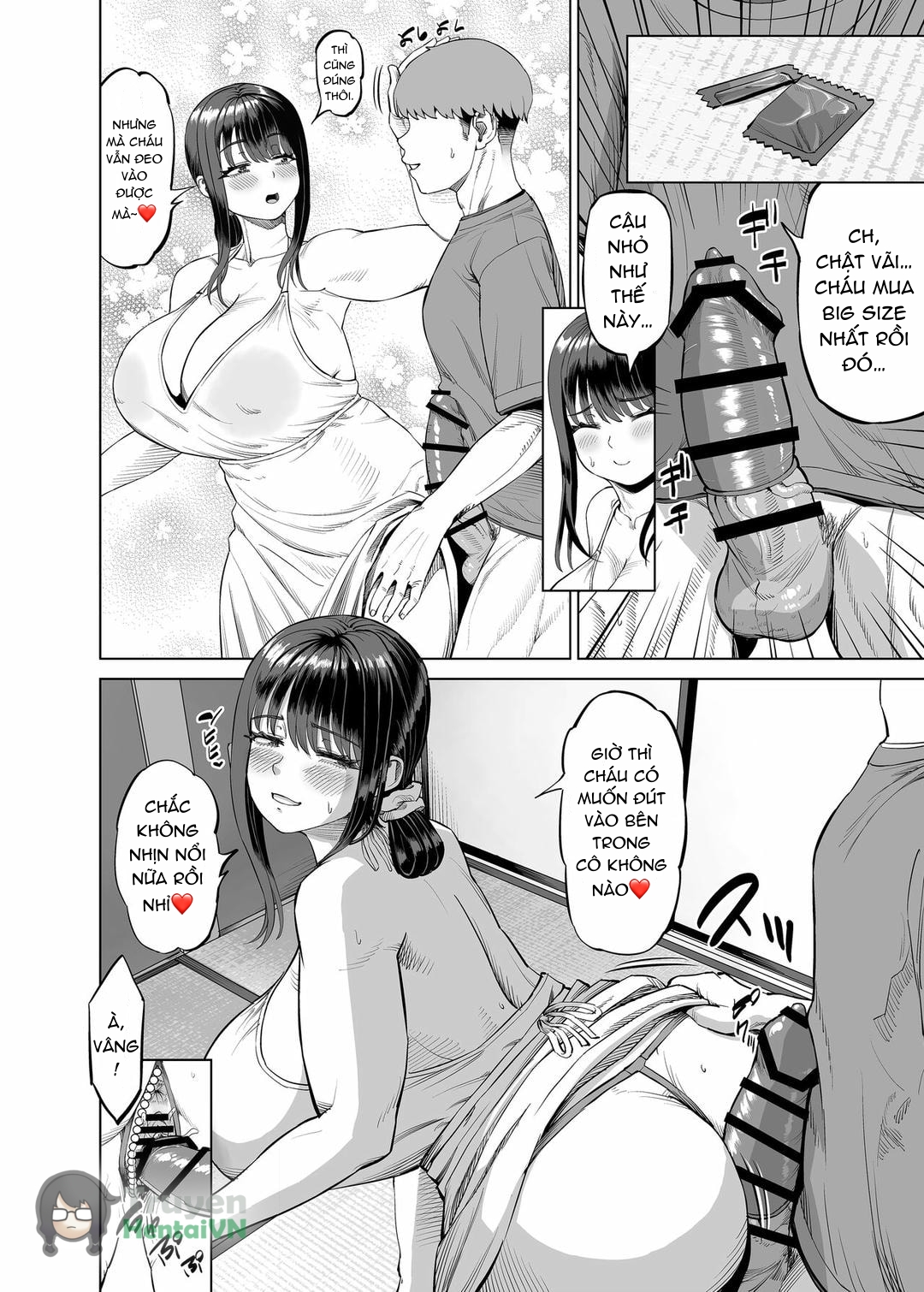 Đọc truyện hentai Tomodachi no Okaa-san ni Sasowarete... Inaka ni Kichaimashita! - Oneshot