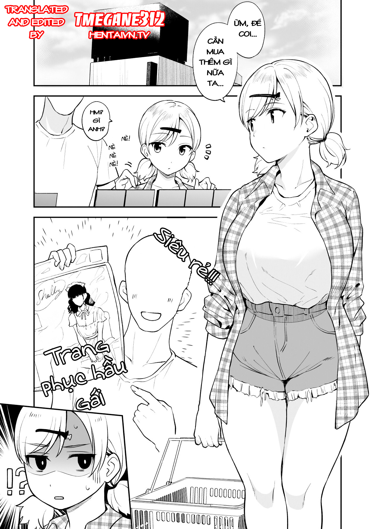 Đọc truyện hentai Thương Bạn Thân! Tôi Quyết Định Chăm Sóc Giúp Em Gái Nó! - Hậu truyện. Đi Siêu Thị Cosplay Hầu Gái - Không Đút Lồn