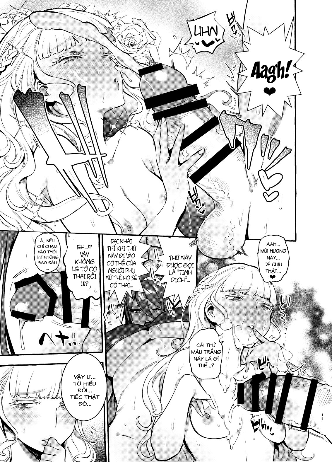 Đọc truyện hentai Ochinpo Onna Knight to Shojo Hime - Phần 1