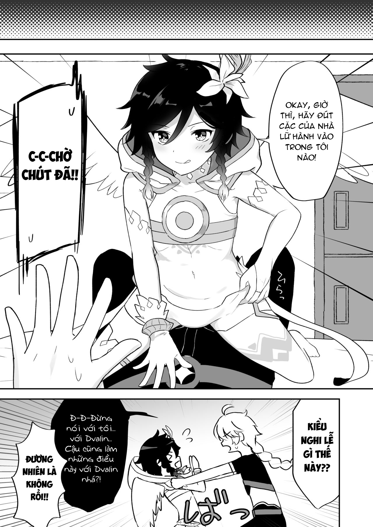 Đọc truyện hentai Tôi sẽ trở thành Sứ Đồ của ngài Barbatos! - Oneshot
