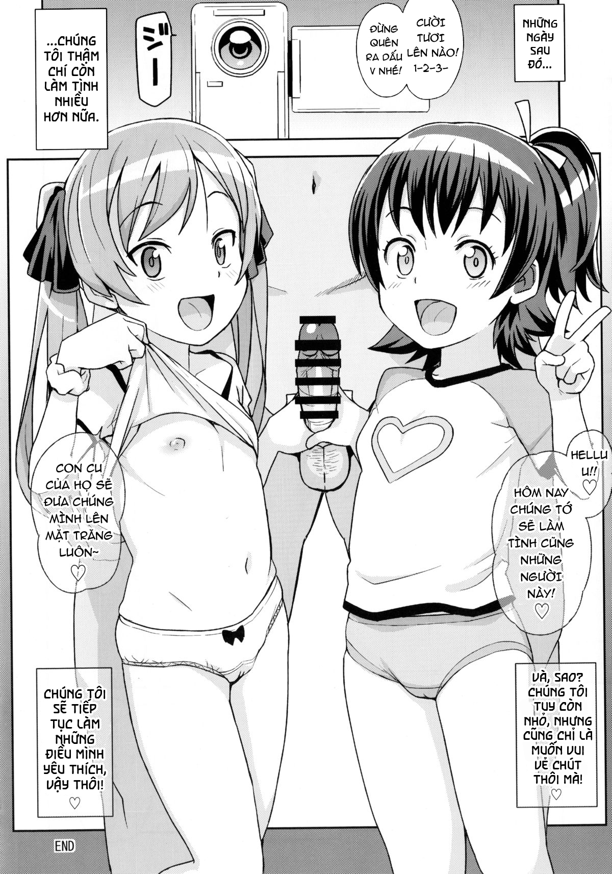 Đọc truyện hentai Đụ tập thể 2 bé loli bắn phụt phụt - Oneshot